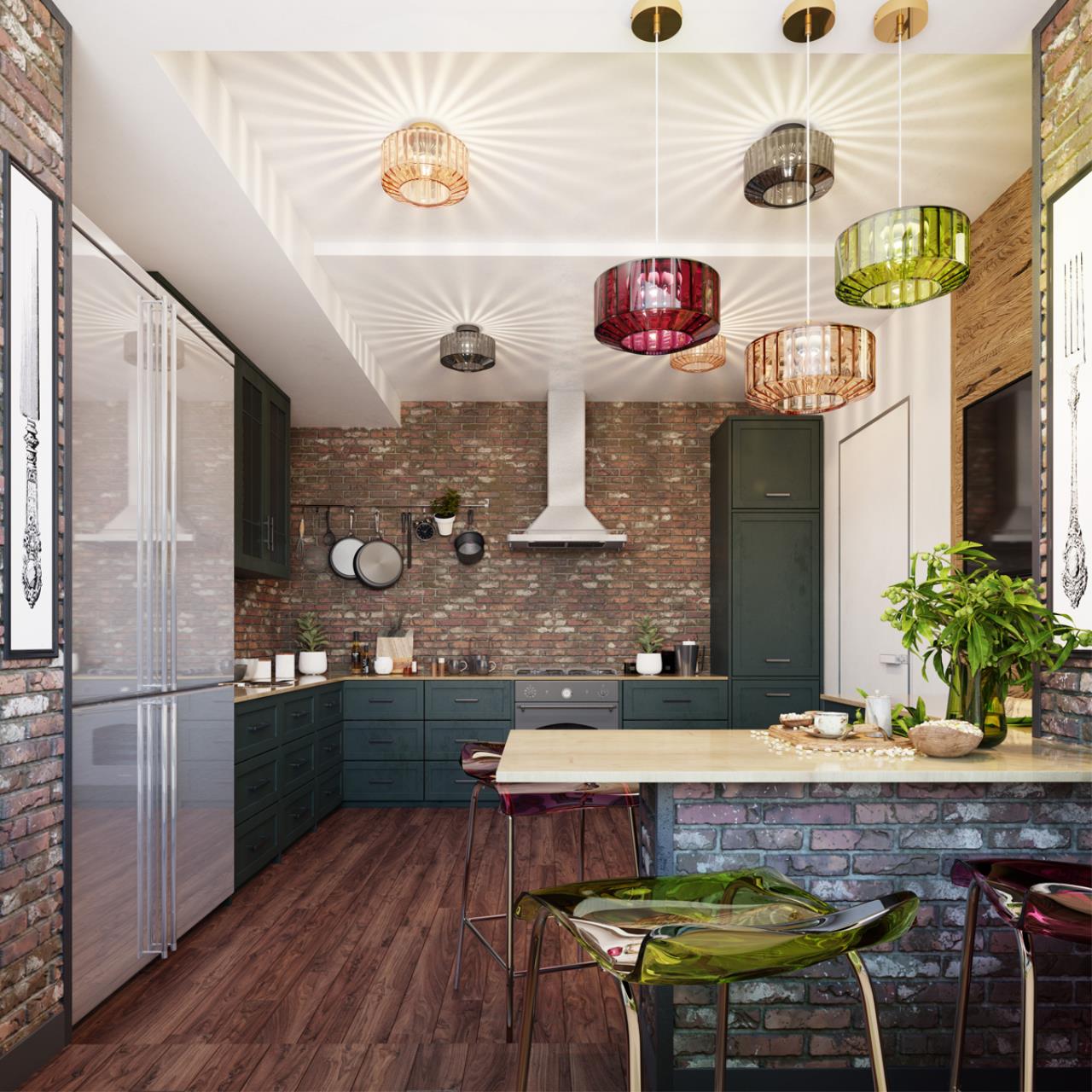 Картинка Подвесной светильник Odeon Light Pendant Binga 4782/1