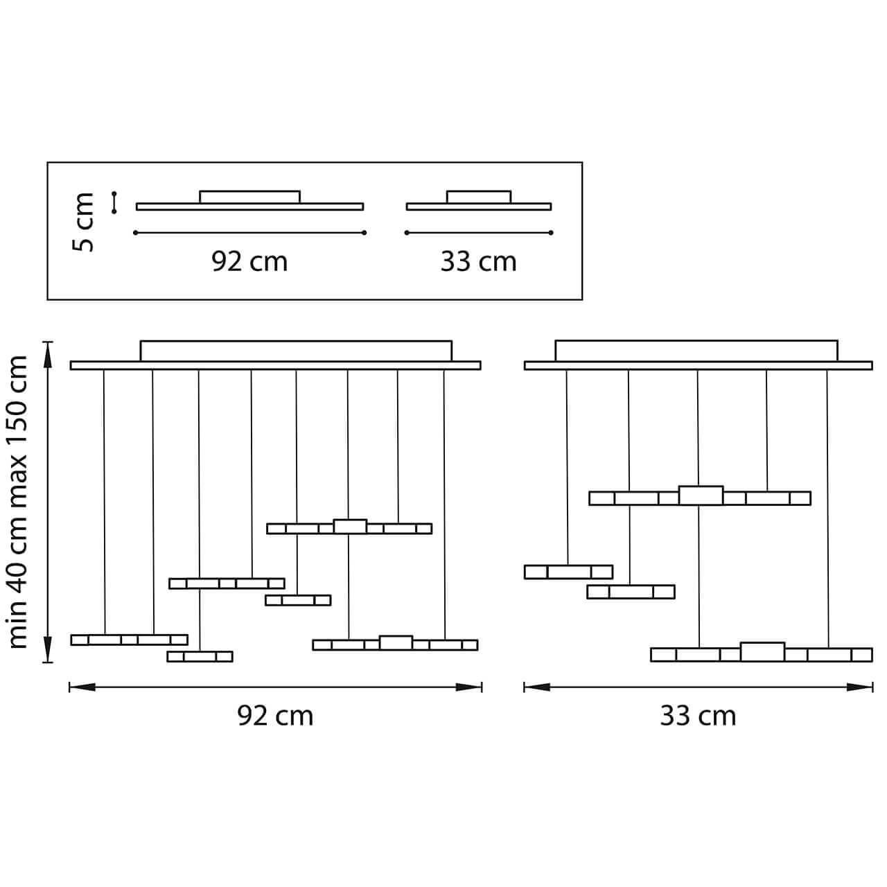 Картинка Подвесной светодиодный светильник Lightstar Favo 750262