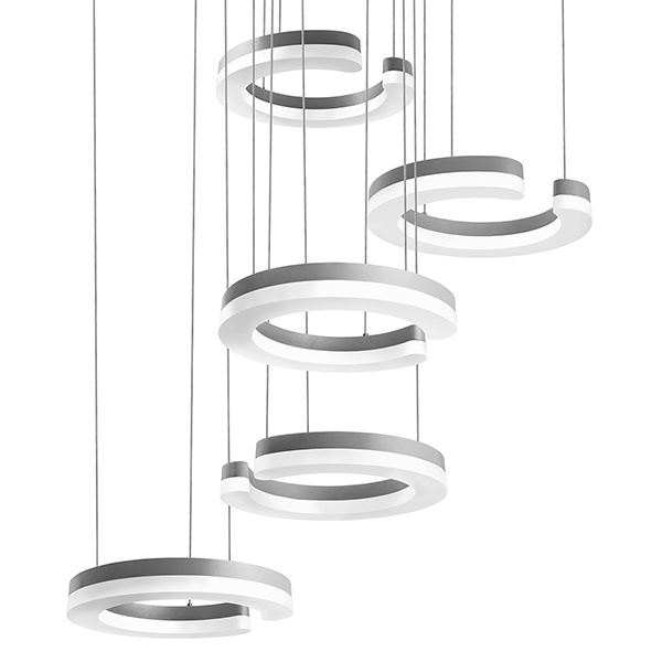 Картинка Подвесная светодиодная люстра Lightstar Unitario 763439