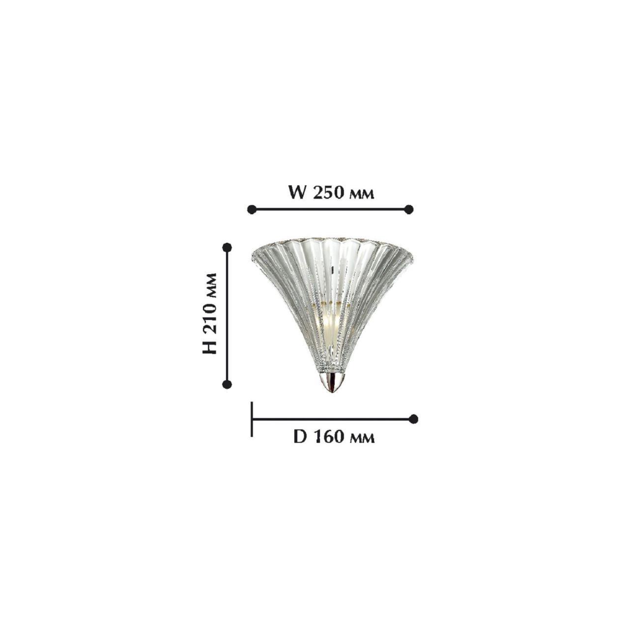 Картинка Настенный светильник Favourite Iris 1696-1W