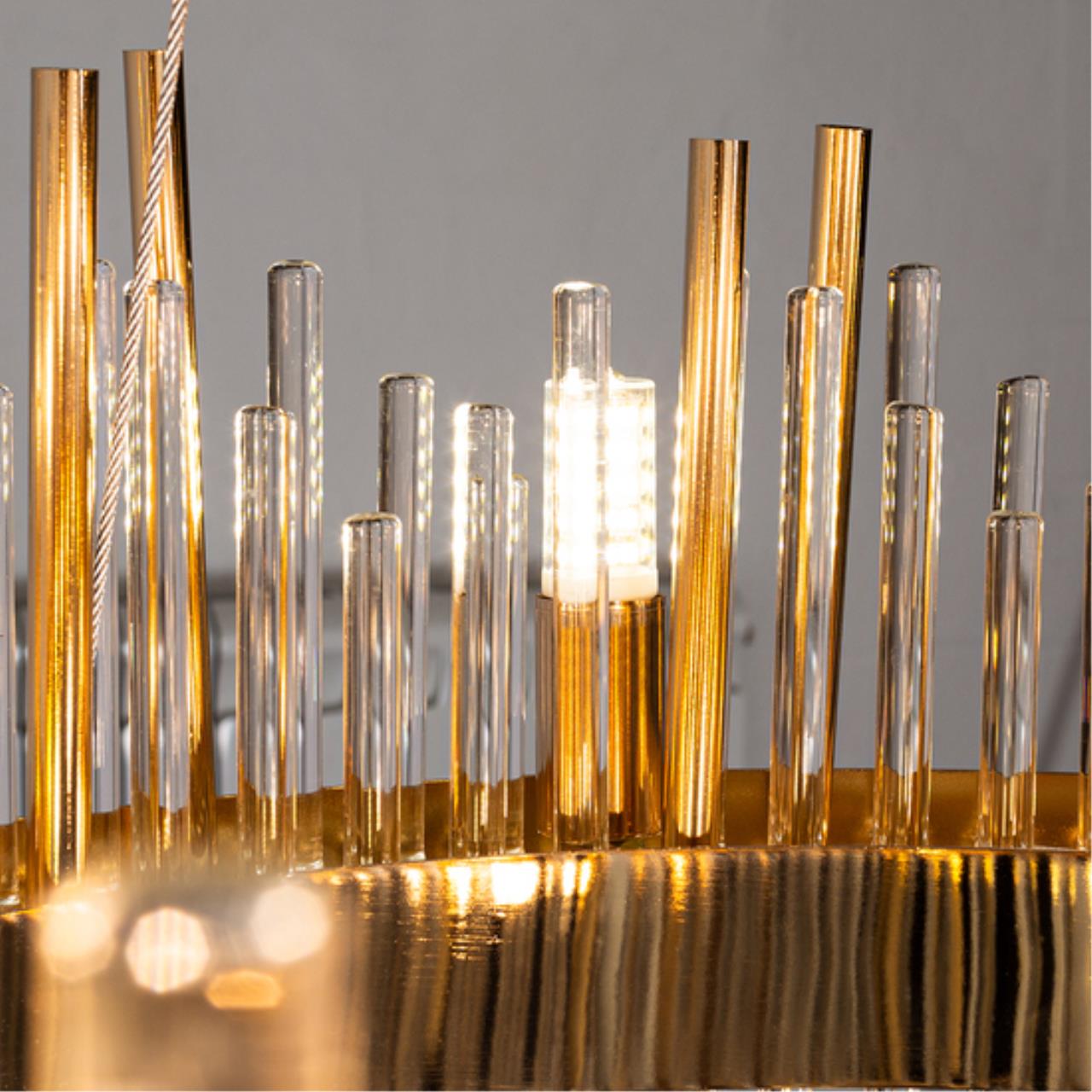 Картинка Подвесная люстра Arte Lamp Acapulco A1007SP-10GO