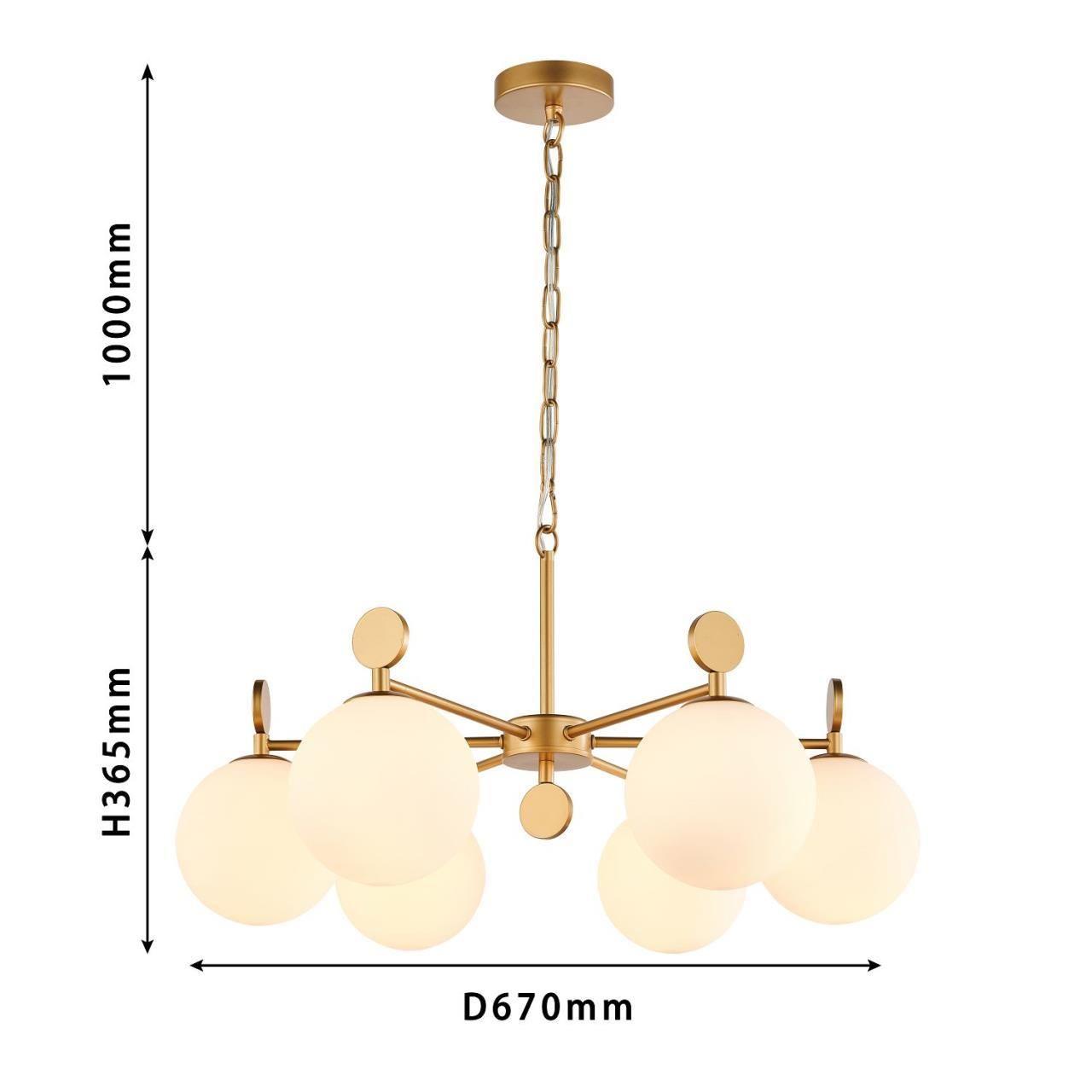 Картинка Подвесная люстра Favourite Absolute 2928-6P