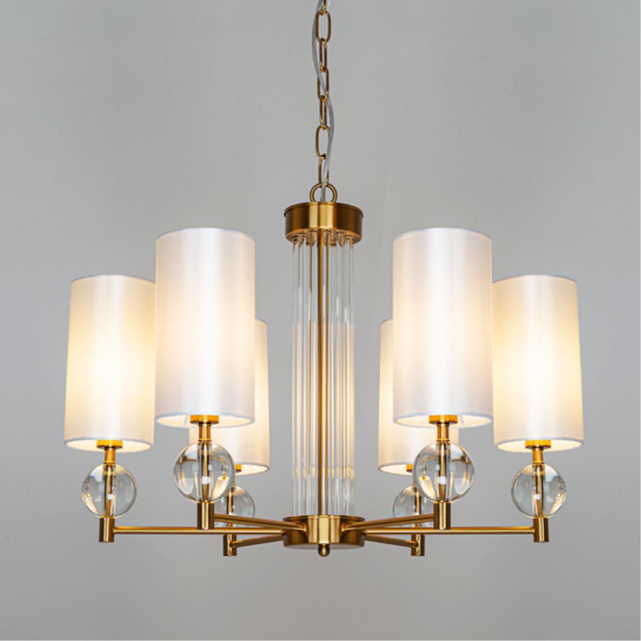 Картинка Подвесная люстра Arte Lamp MATAR A4027LM-6PB