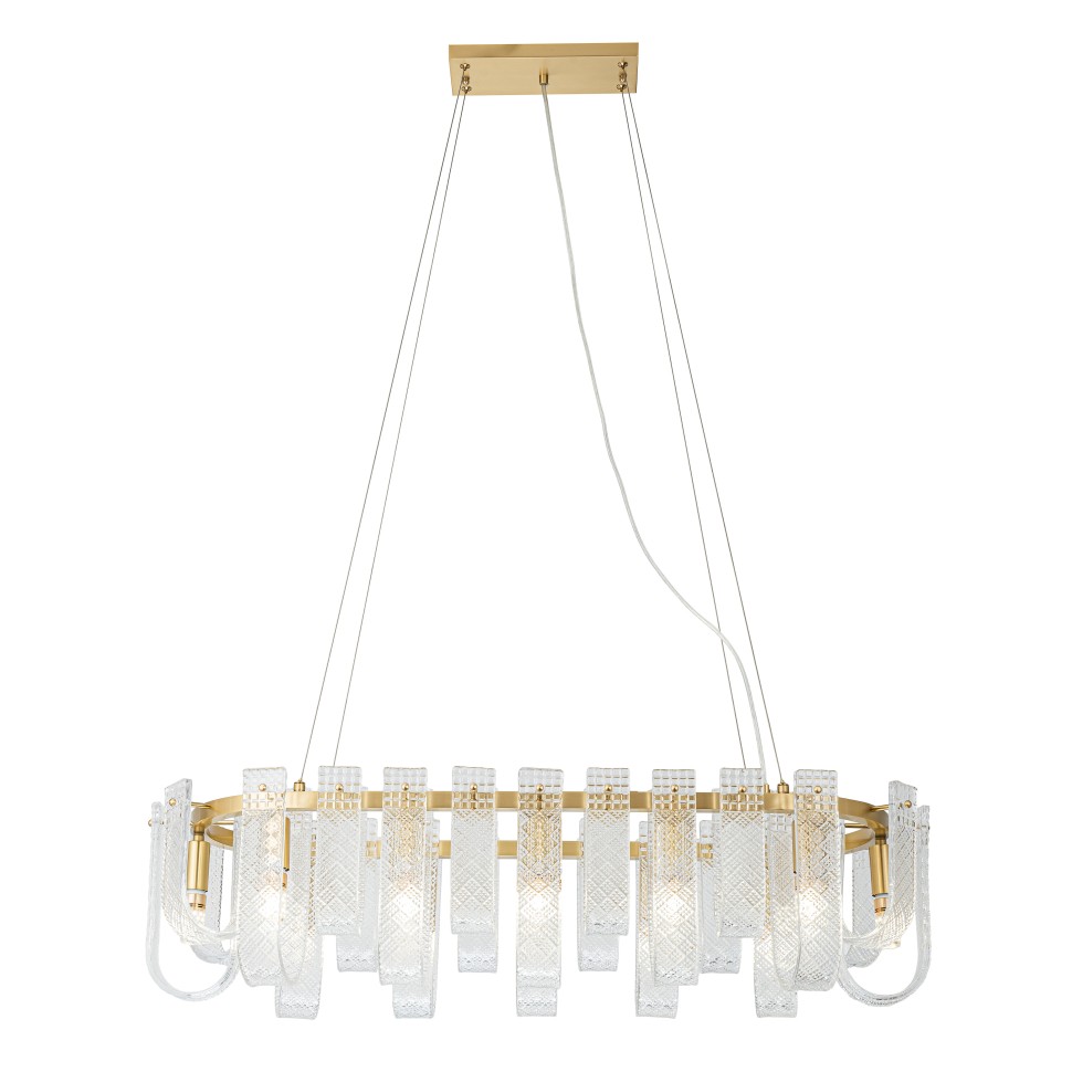 Картинка Подвесная люстра Belfast Severn 6601-950 BR CL