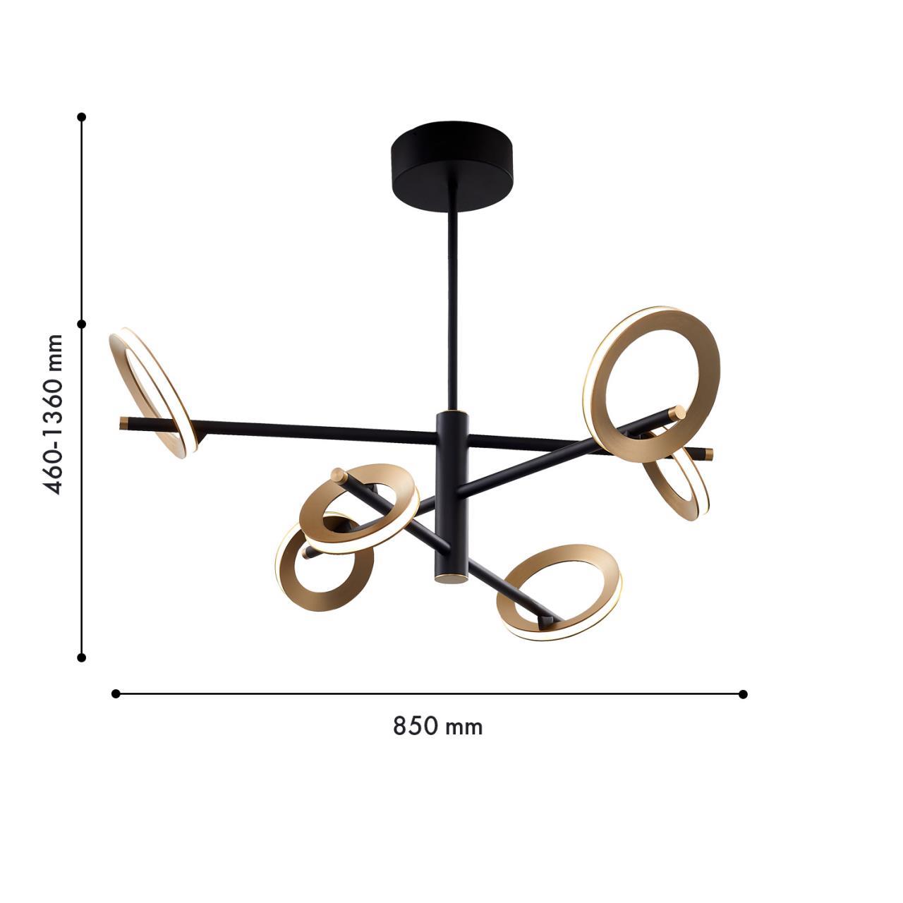 Картинка Подвесная люстра Jongleur 4322-6P