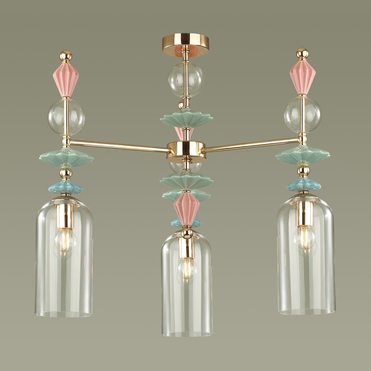 Картинка Подвесная люстра Odeon Light Classic Bizet 4855/3C