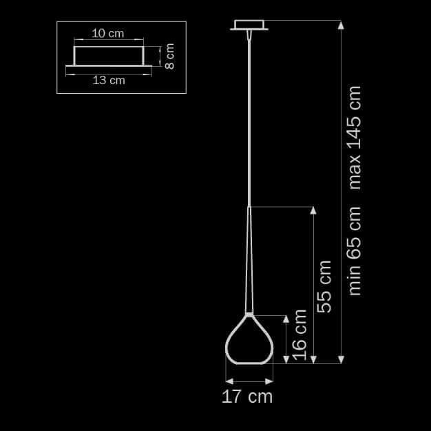 Картинка Подвесной светильник Lightstar Forma 808117
