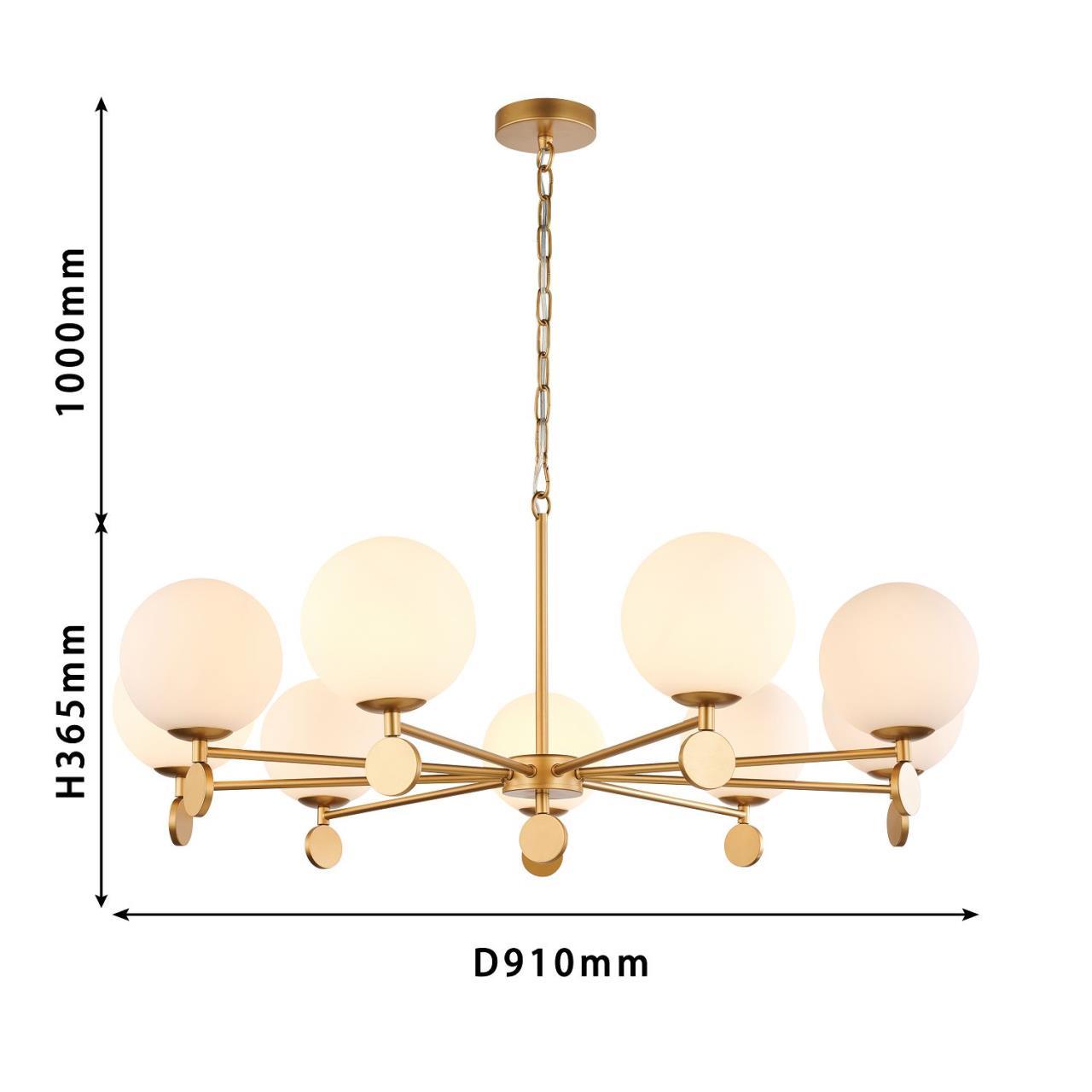 Картинка Подвесная люстра Favourite Absolute 2928-9P