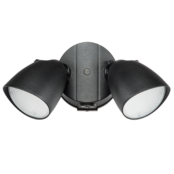 374237 Светильник DIVA LED 2*5W 450LM 60G ЧЕРНЫЙ 3000K IP54 (в комплекте)
