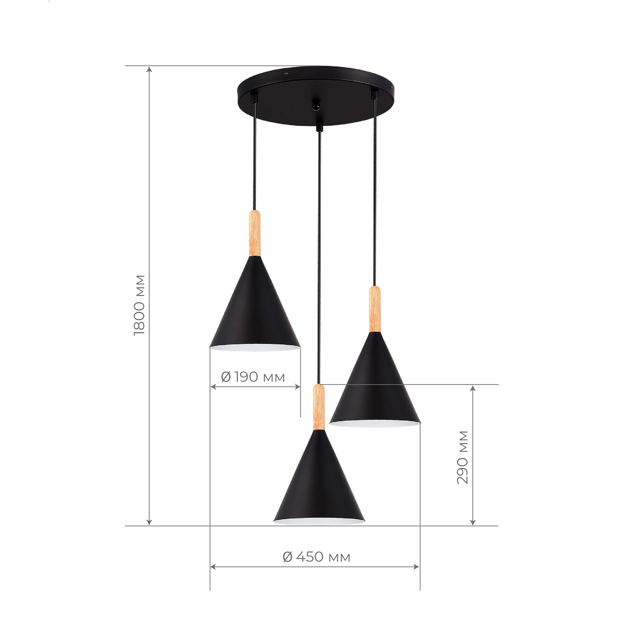 Картинка SLE1255-423-03 Светильник подвесной 