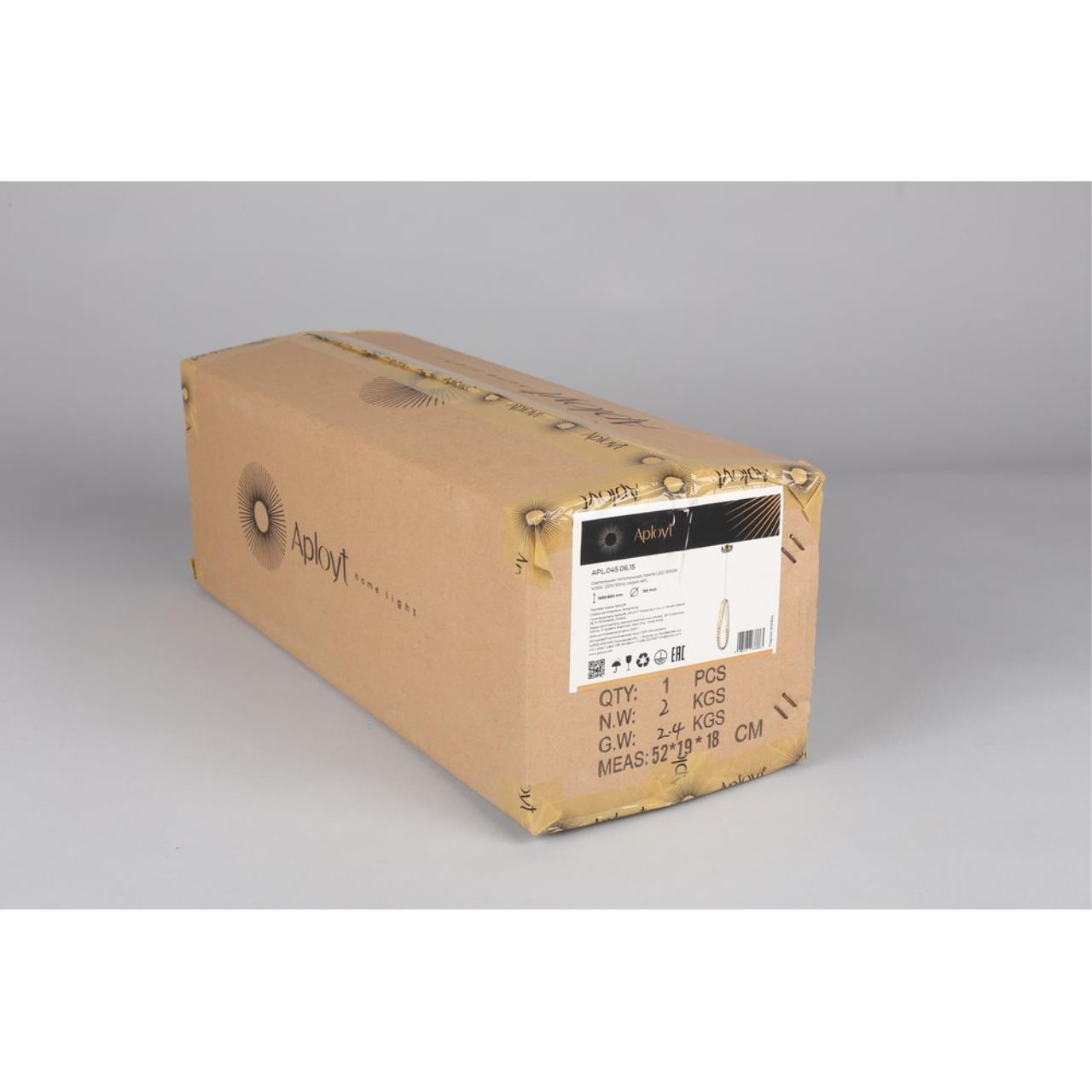 Картинка APL.045.06.15 Светильник подвесной светодиодный Aployt Olimp