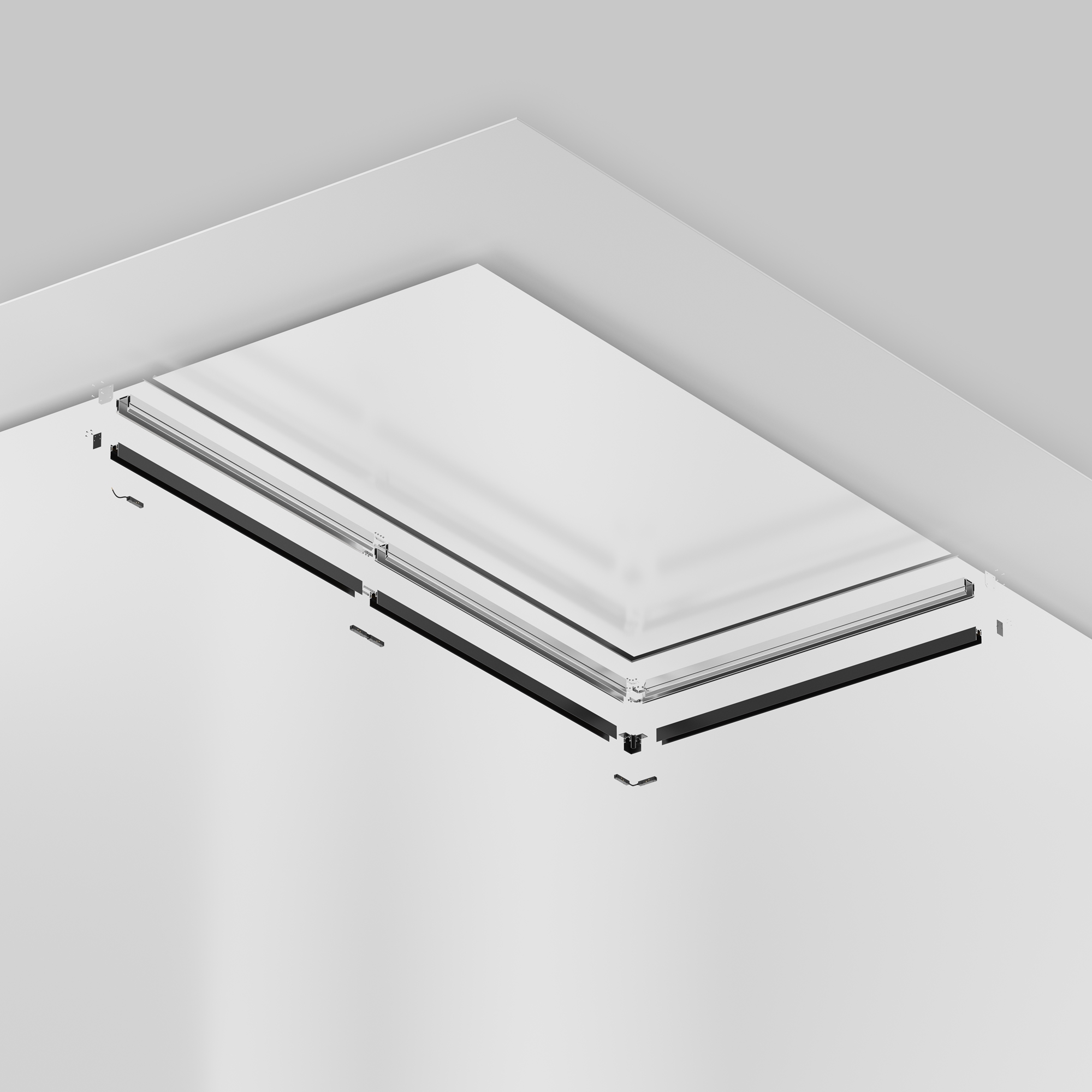 Картинка Комплектующие для встраиваемой трековой системы Technical TRA010MP-212S