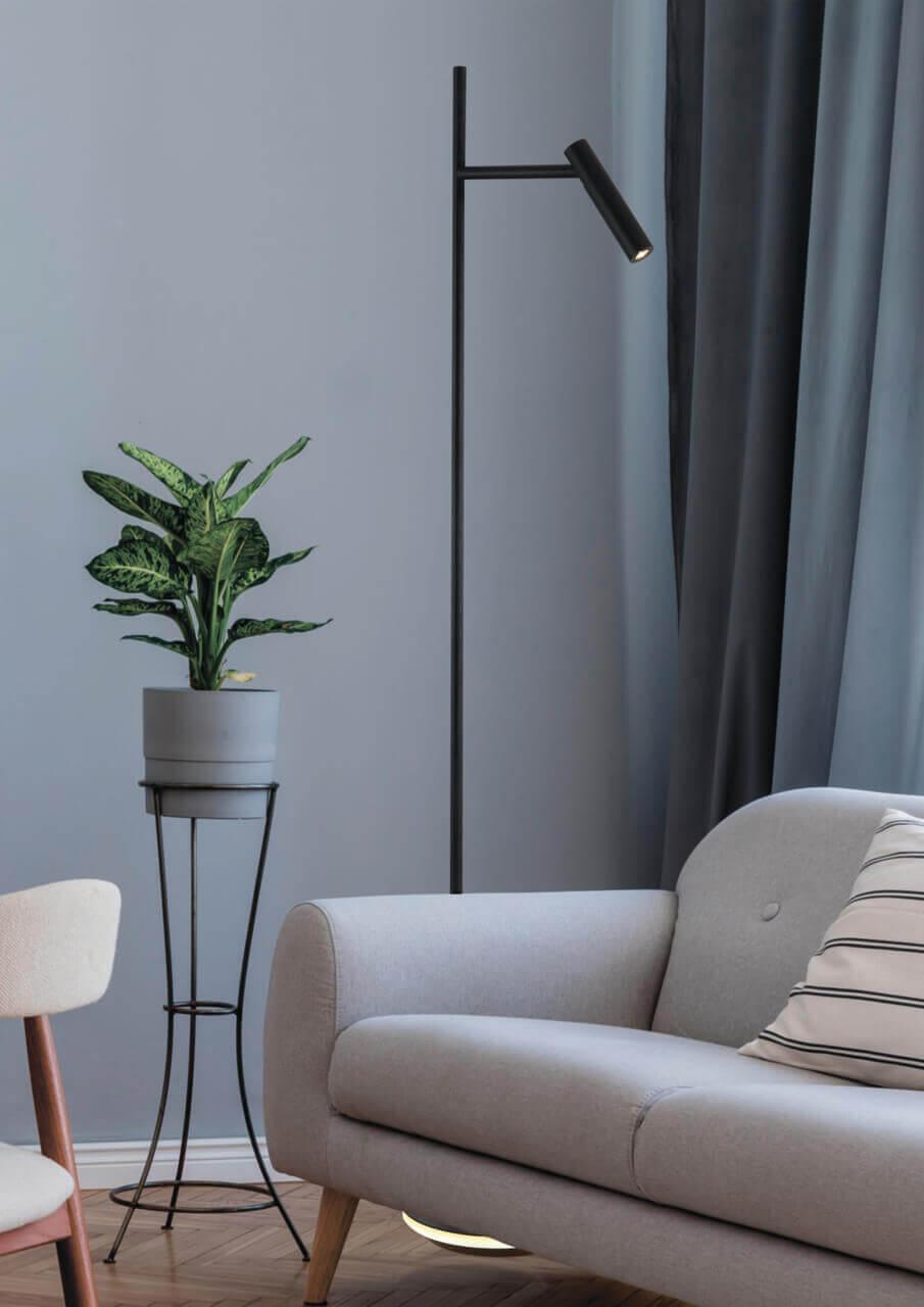 Картинка Торшер Maytoni Estudo Z010FL-L8B3K