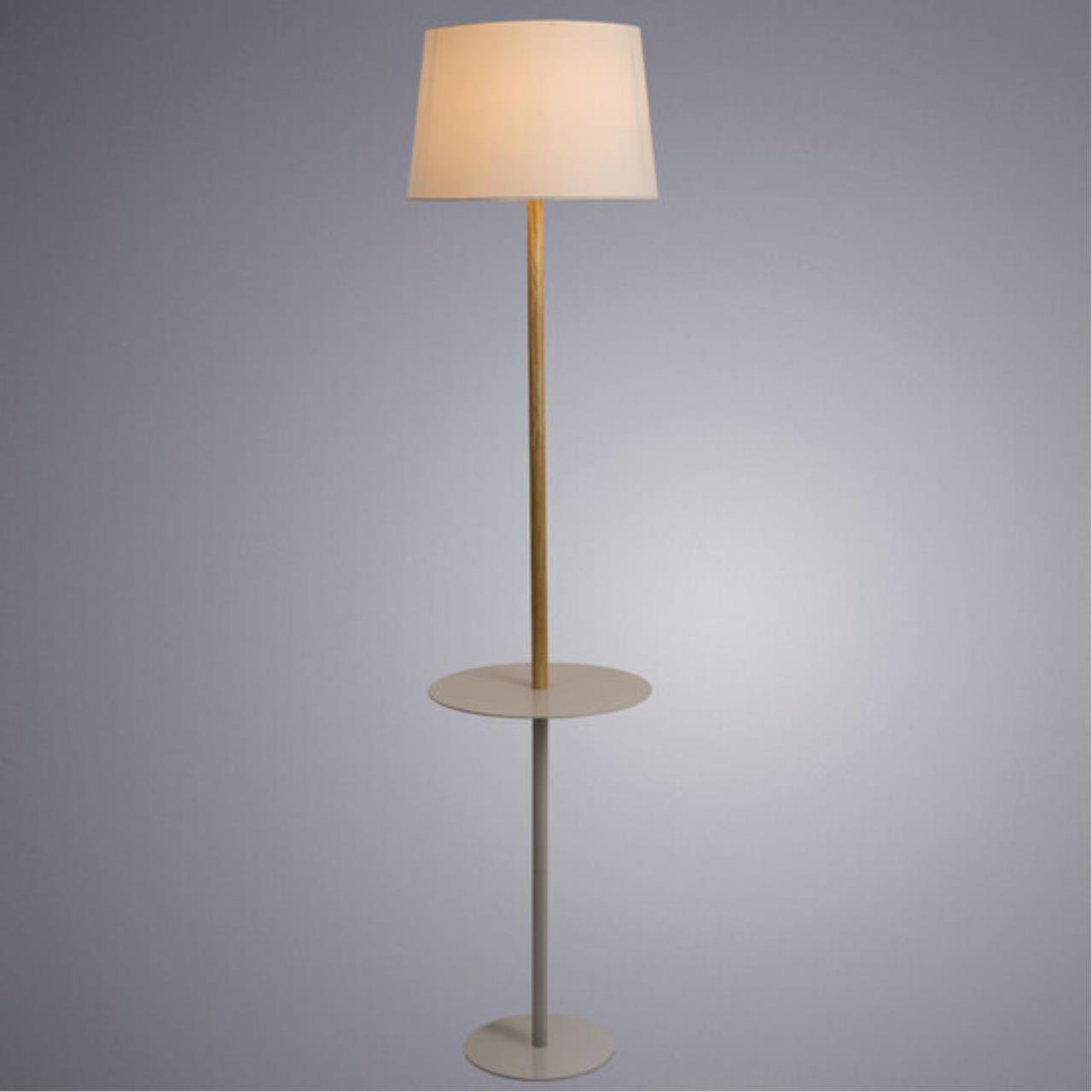 Картинка Торшер Arte Lamp Connor A2102PN-1WH