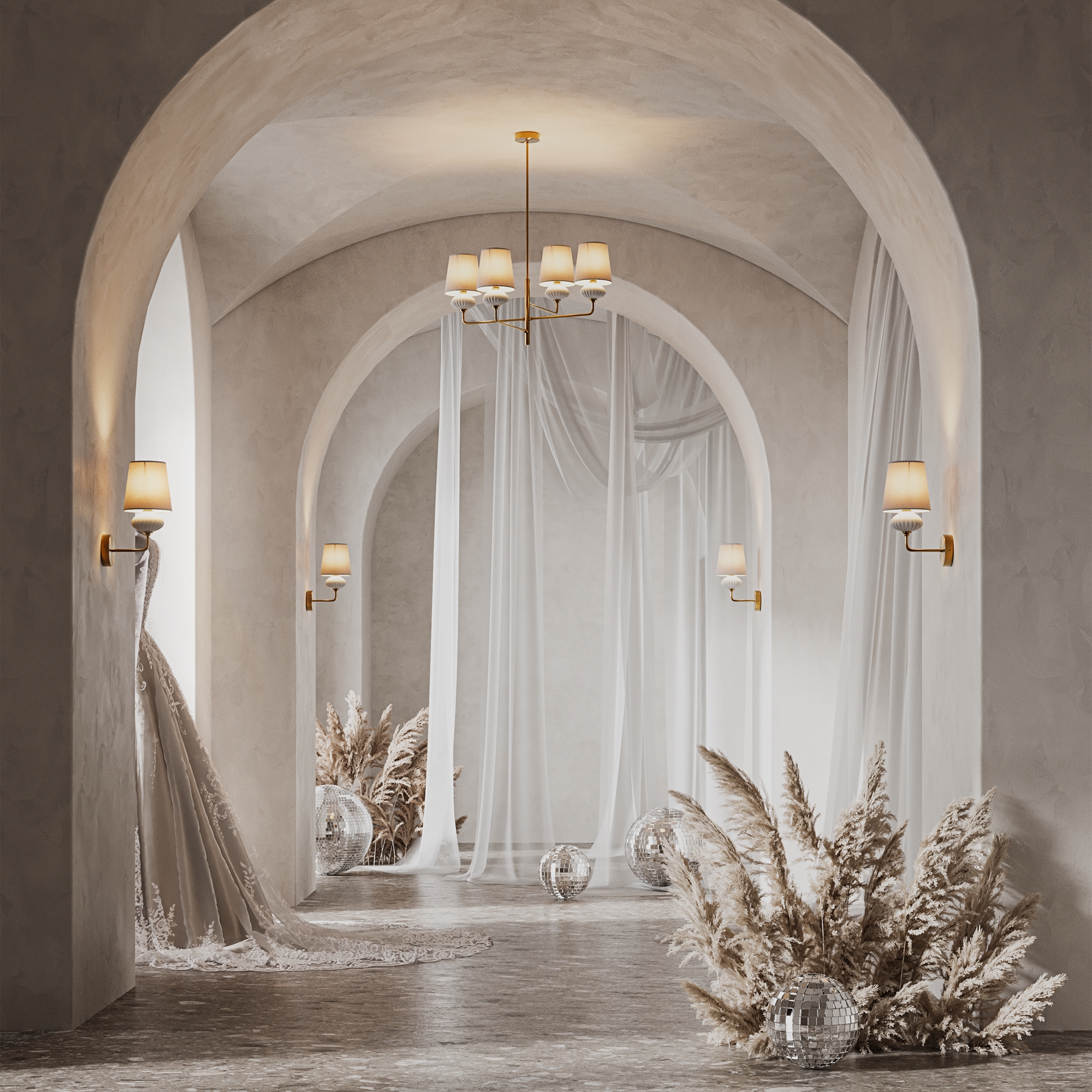 Картинка Подвесная люстра Freya FR2029PL-04BS