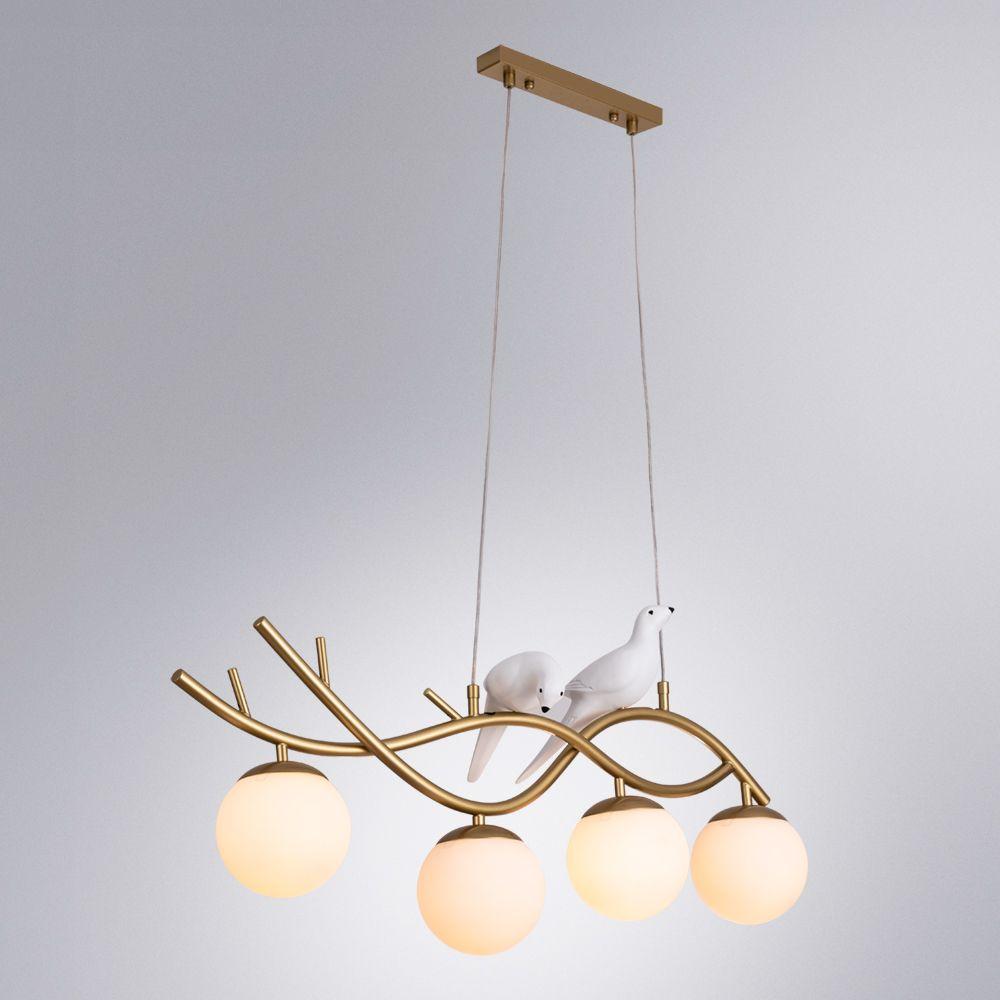 Картинка Подвесная люстра Arte Lamp Eltanin A3422SP-4GO