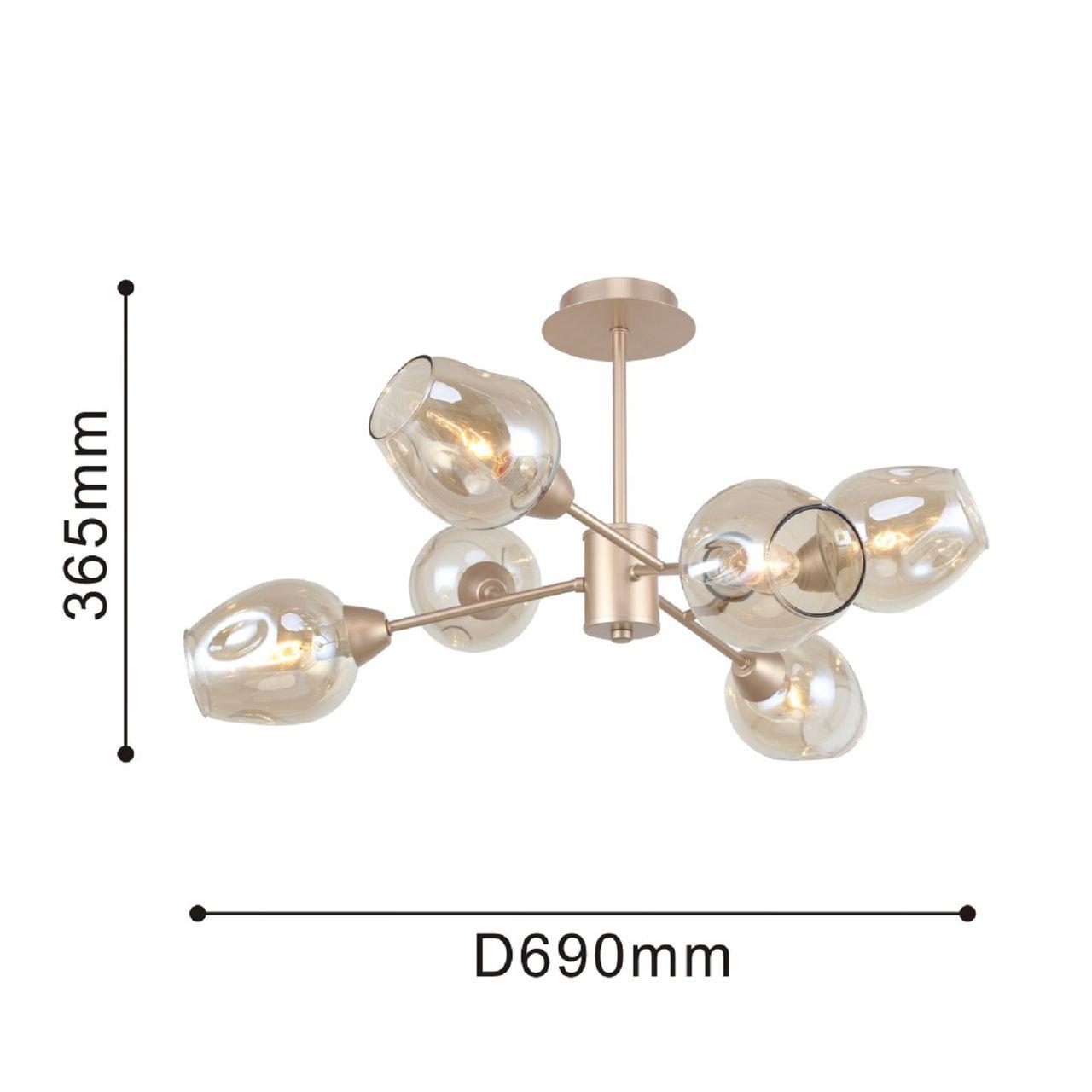 Картинка Потолочная люстра F-Promo Tilda 2658-6U