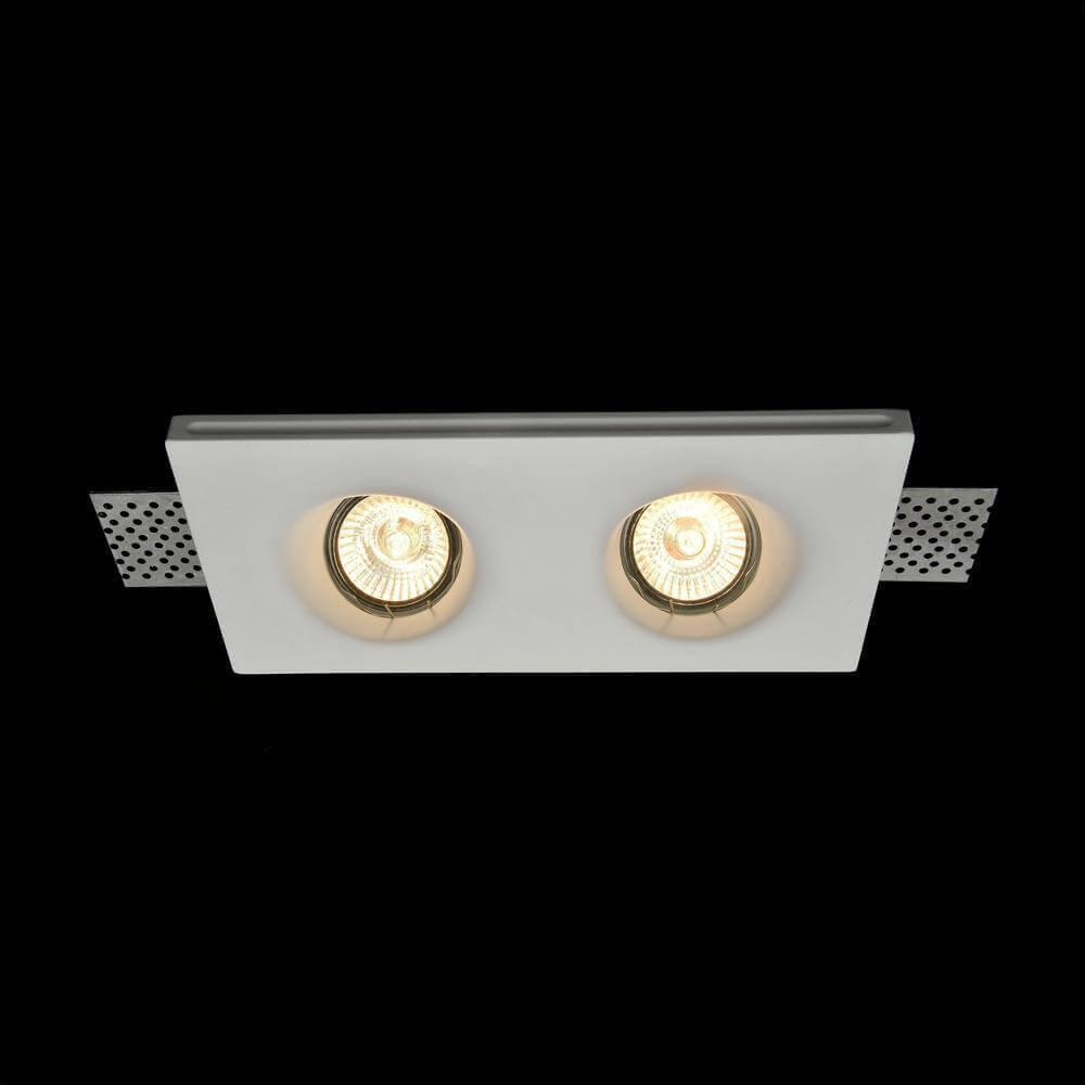 Картинка Встраиваемый светильник Maytoni Gyps DL002-1-02-W