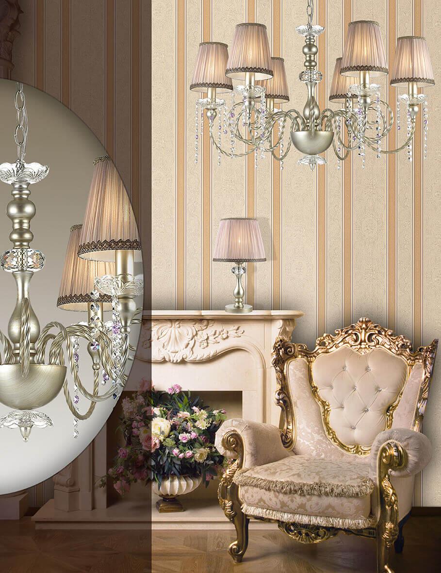 Картинка Подвесная люстра Odeon Light Aurelia 3390/6