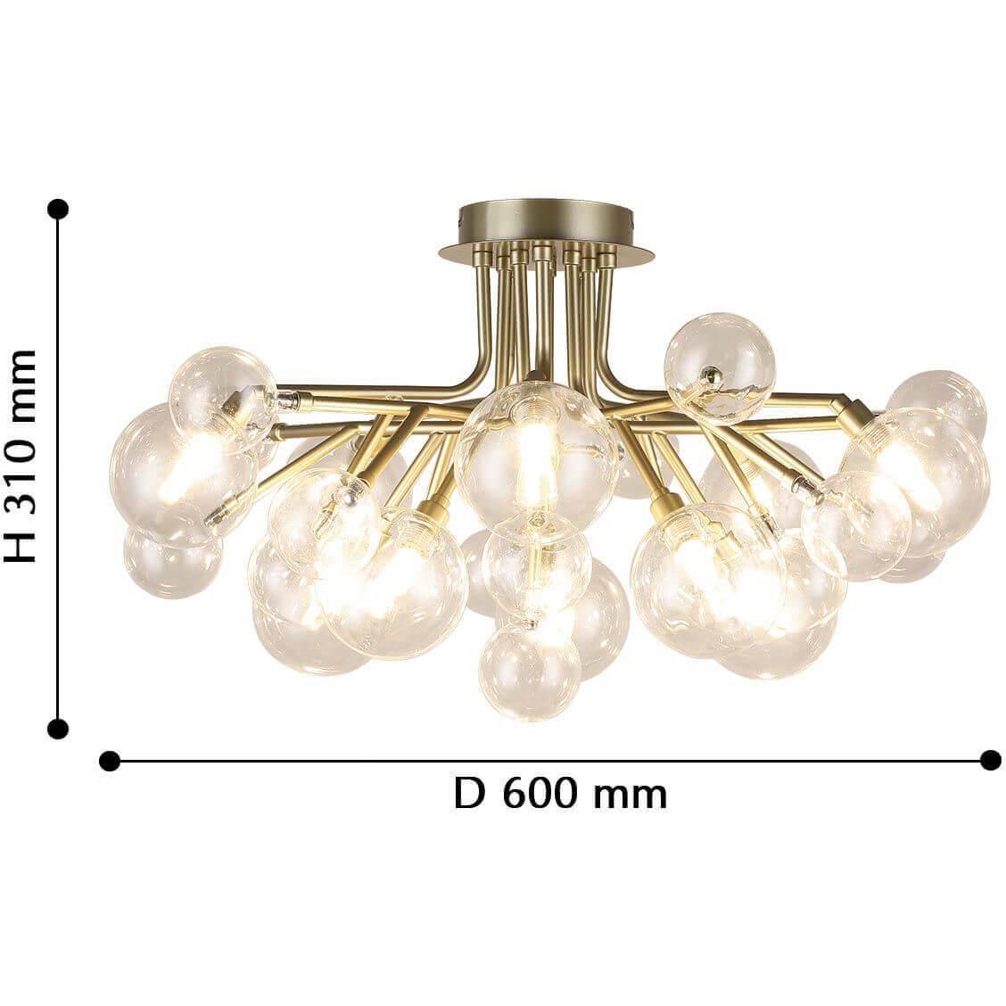 Картинка Потолочная люстра Favourite Lash 2524-10U