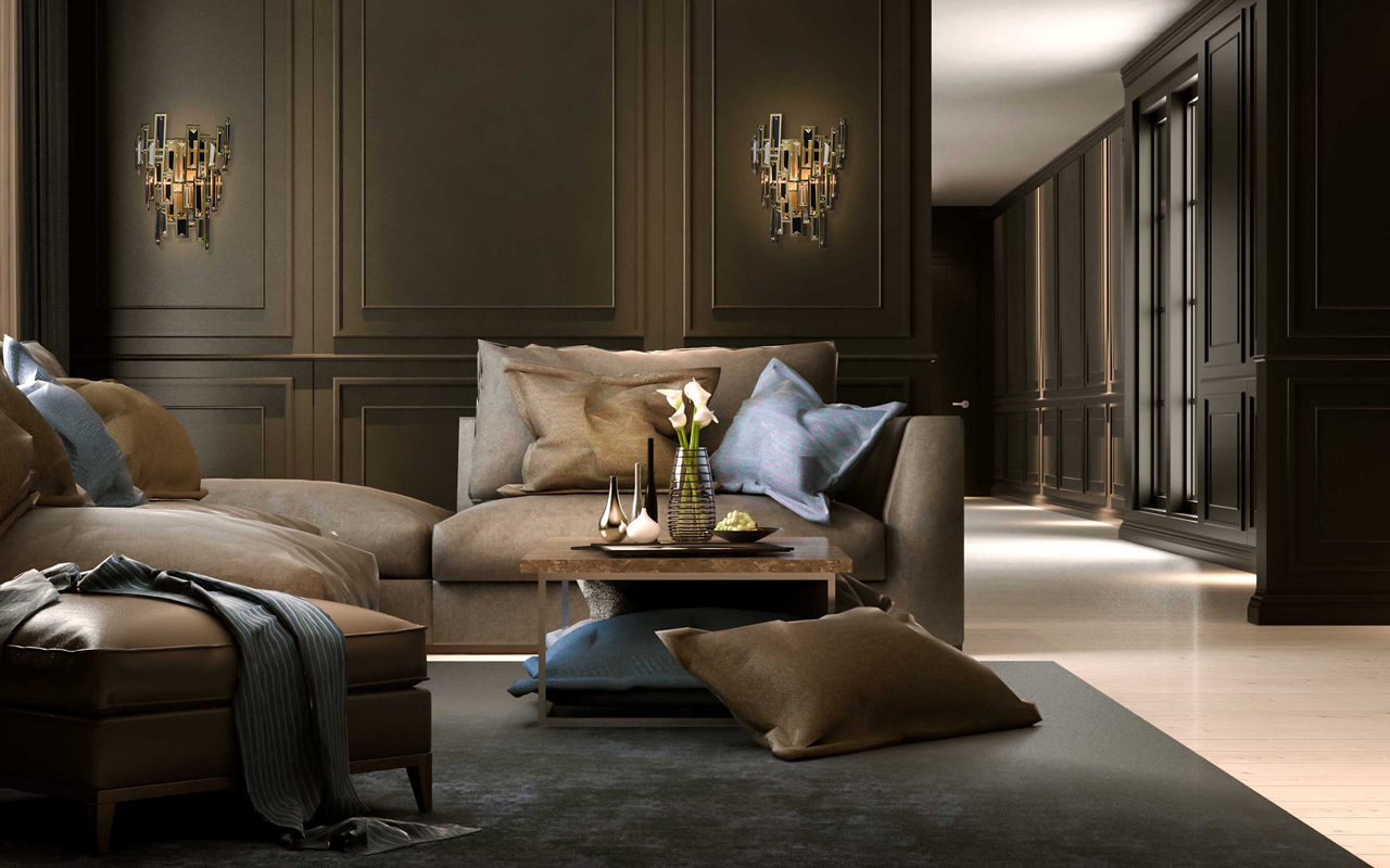 Картинка Настенный светильник MW-Light Монарх 2 121020402