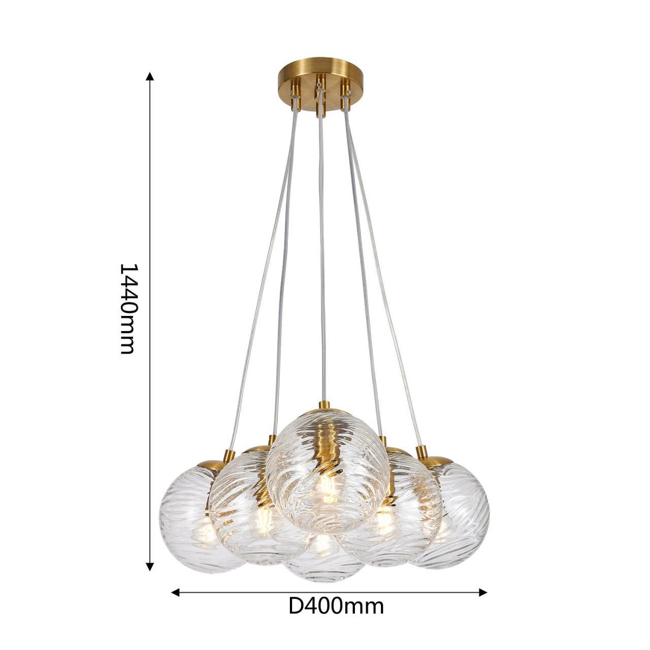 Картинка Подвесная светильник  Elica 4056-6P