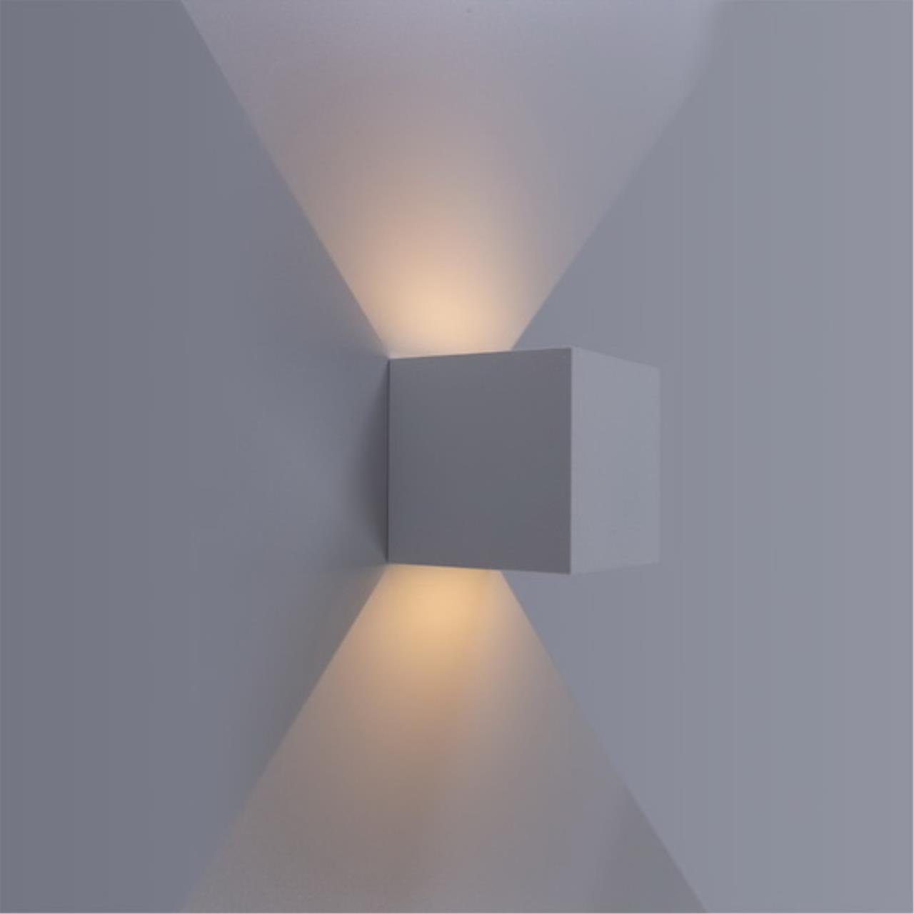 Картинка Уличный настенный светодиодный светильник Arte Lamp Rullo A1414AL-1WH