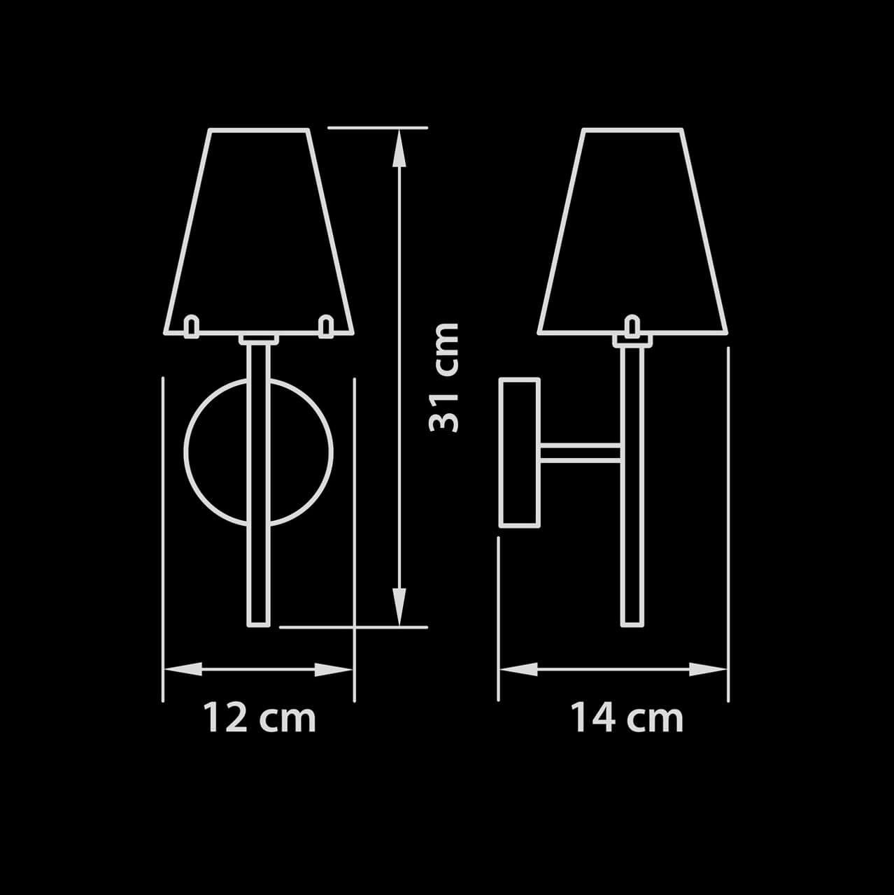 Картинка Бра Lightstar Diafano 758612