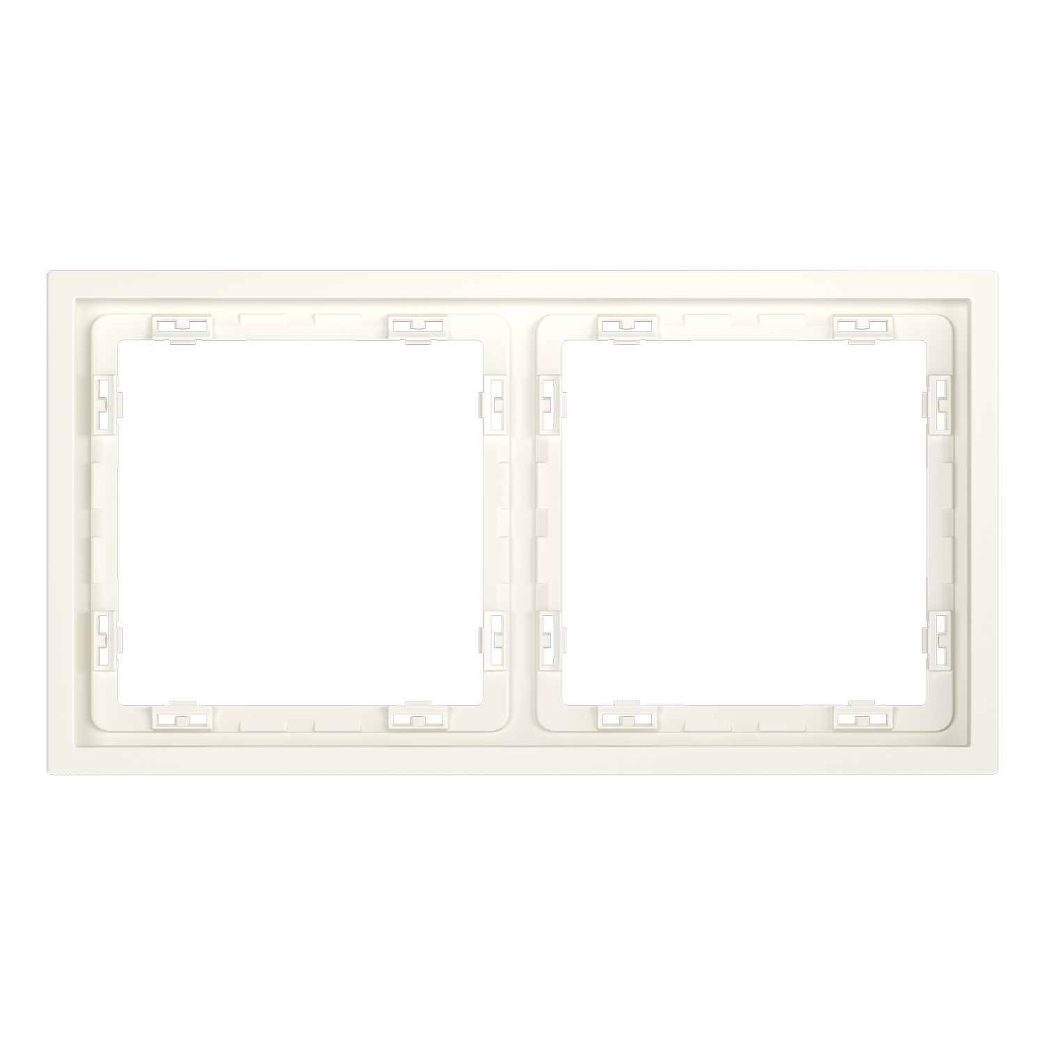 Рамка пластиковая VOLTUM S70 на 2 пост, (хлопок) 