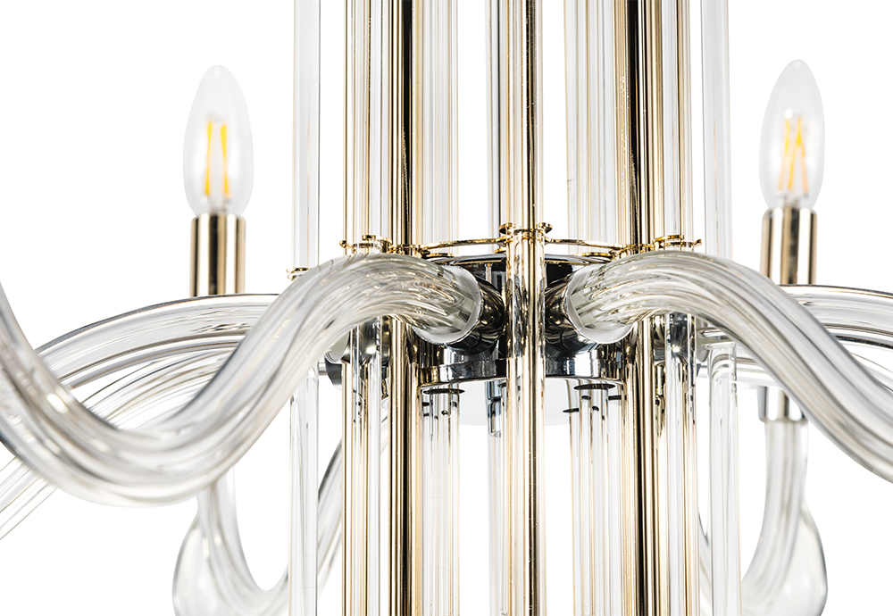 Картинка Люстра Crystal Lux Люстра AURELIO 0210/308