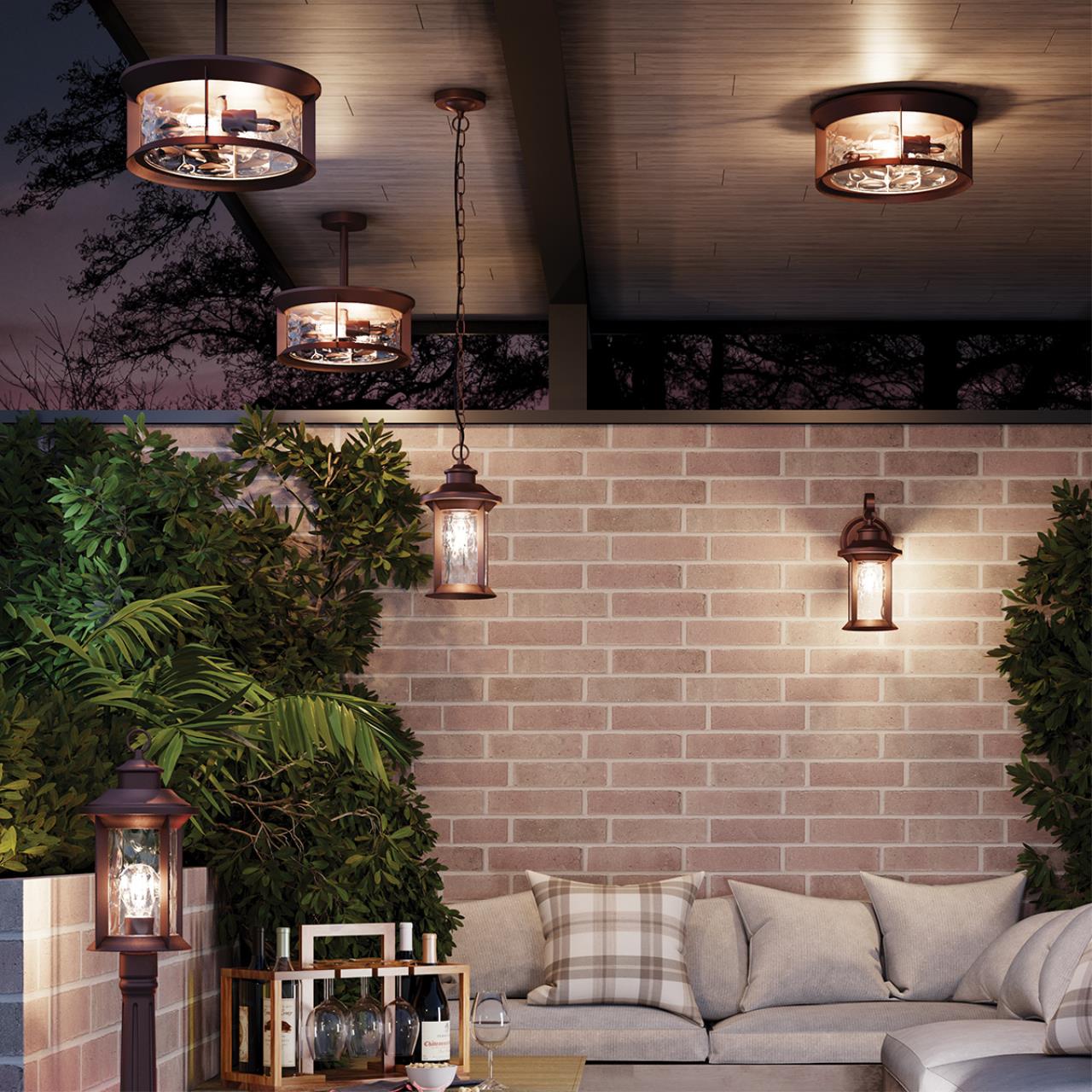 Картинка Уличный светильник Odeon Light Nature Mavret 4961/1A