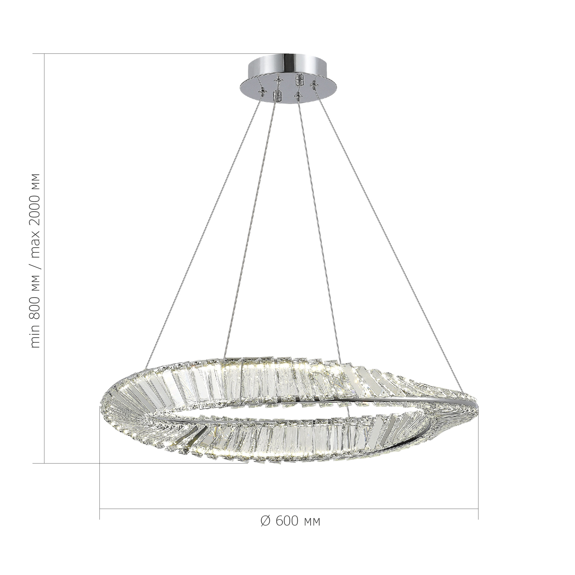 Картинка SL6204.101.01 Светильник подвесной ST-Luce