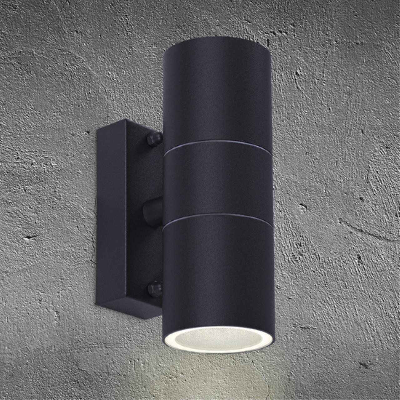 Картинка Уличный настенный светильник Arte Lamp Sonaglio A3302AL-2BK