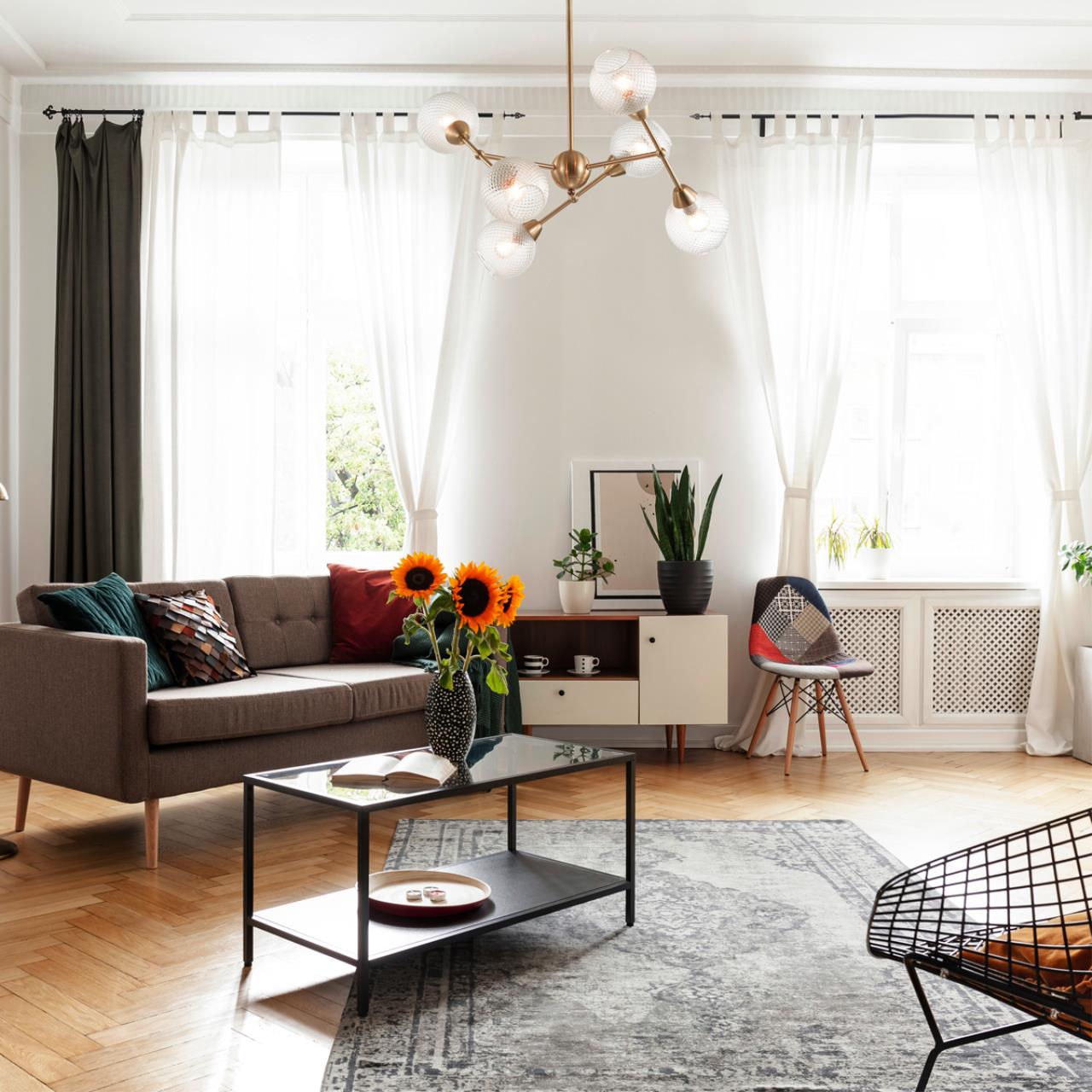 Картинка Потолочная люстра Lumion Moderni Everly 3752/6C