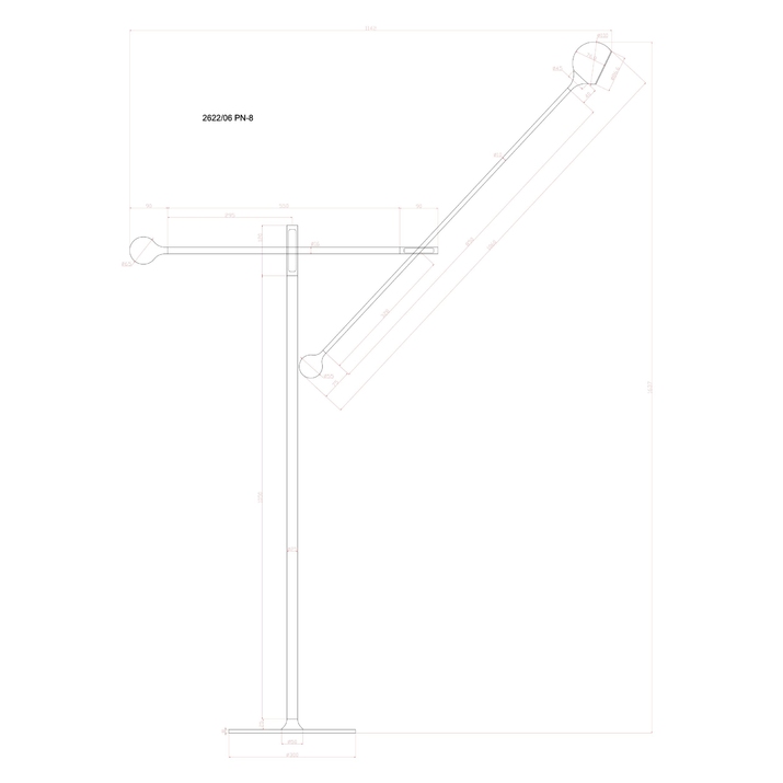 Картинка Торшер Divinare ULL 2622/06 PN-8