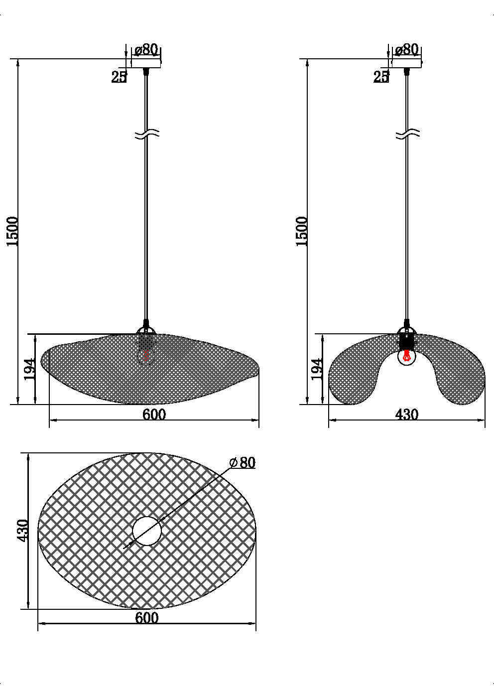 Картинка Подвесной светильник Freya FR5243PL-01BR8