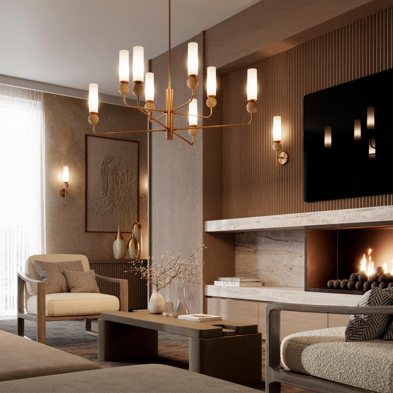 Картинка 6625/8 Odeon Light Люстра LOLLA