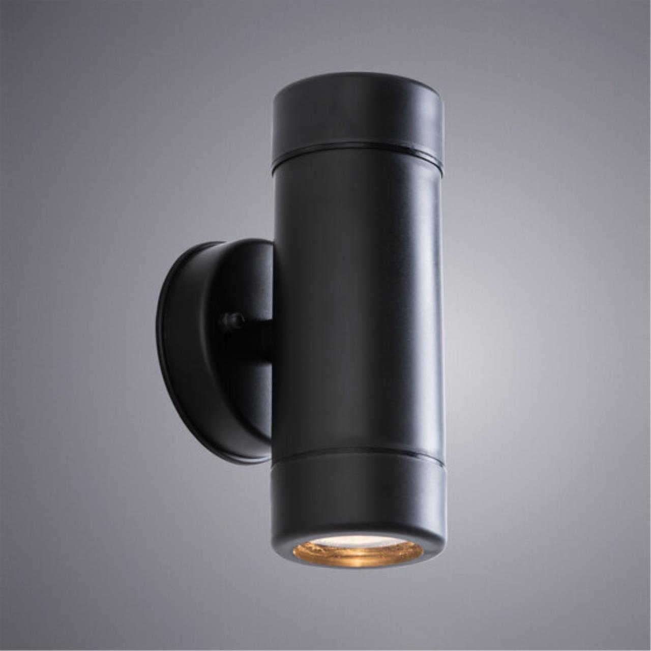 Картинка Уличный настенный светильник Arte Lamp Atlas A3503AL-2BK