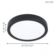 Картинка Накладной светильник EGLO FUEVA 5 димм. 99263