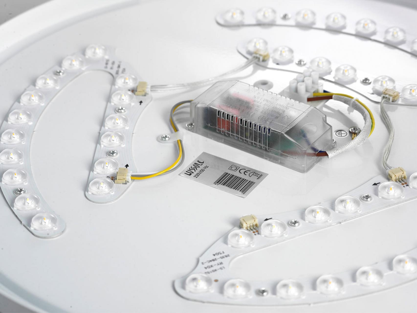 Картинка Потолочный светодиодный светильник Lussole Lgo Moonlight LSP-8312