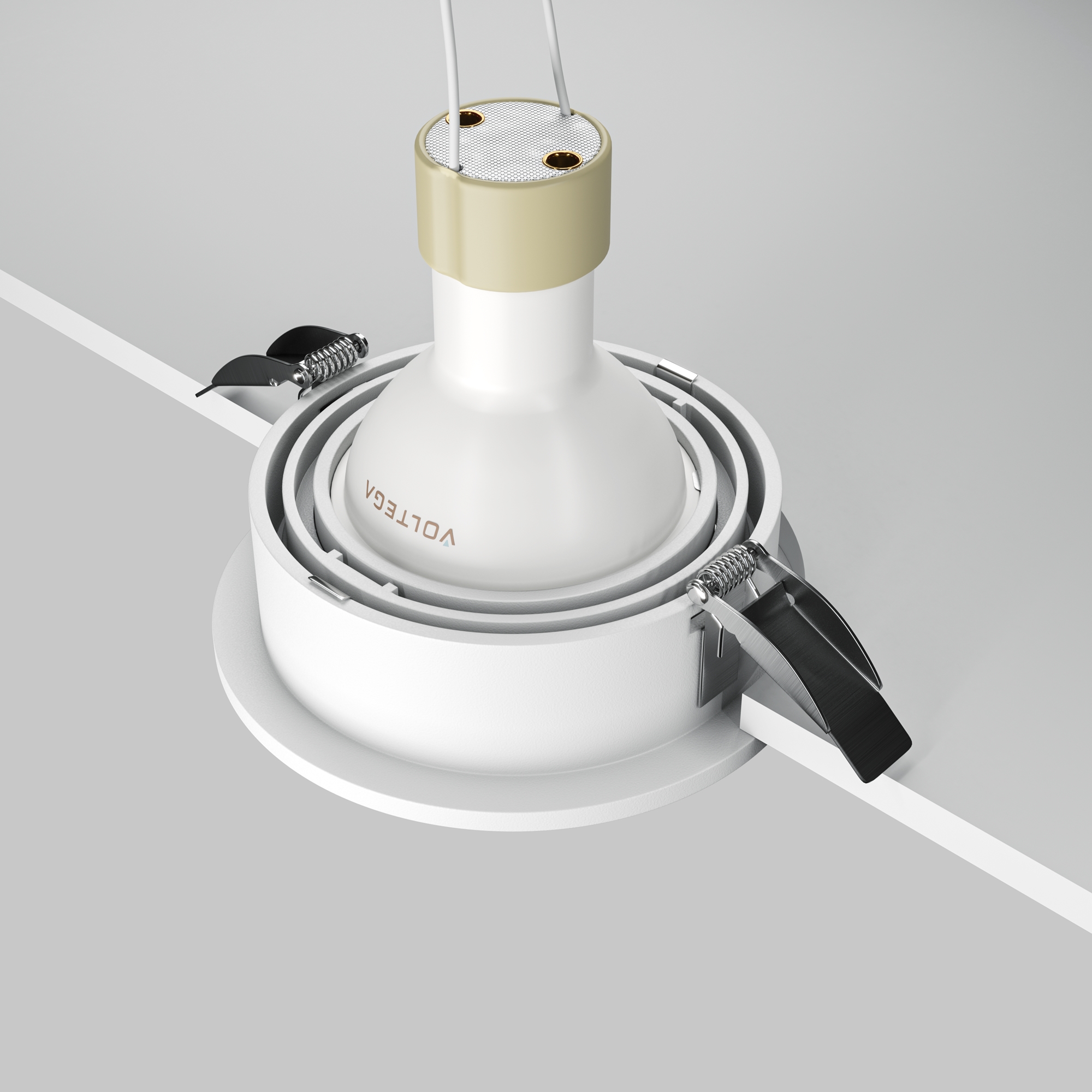 Картинка Встраиваемый светильник Technical DL113-GU10-01-RD-W