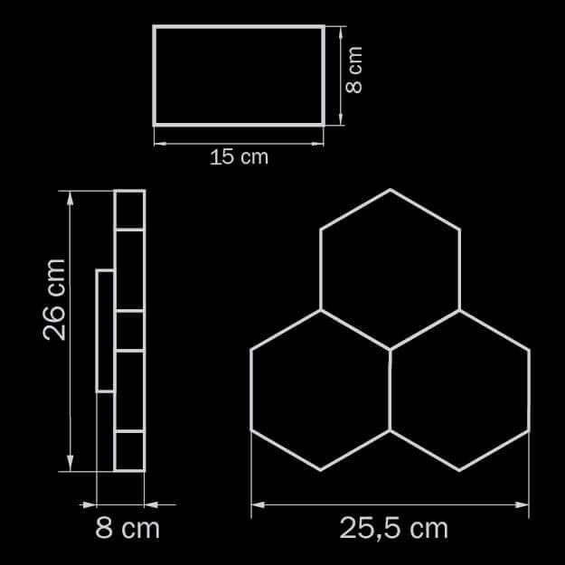 Картинка Настенный светильник Lightstar Favo 750633