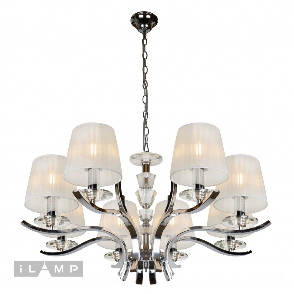 Картинка Подвесная люстра iLamp Omega RM5231/8CR