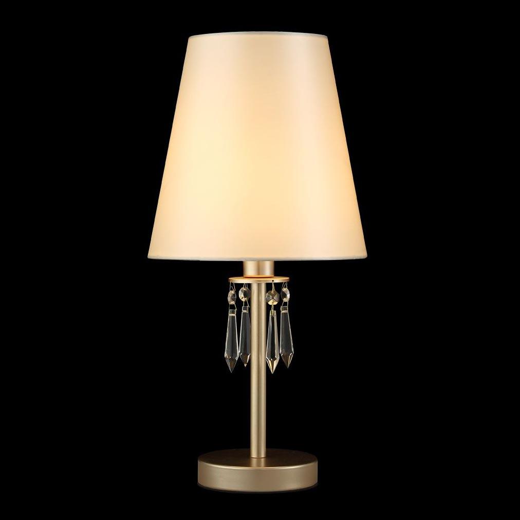 Картинка Настольная лампа Crystal Lux RENATA LG1 GOLD Crystal Lux 3591/501