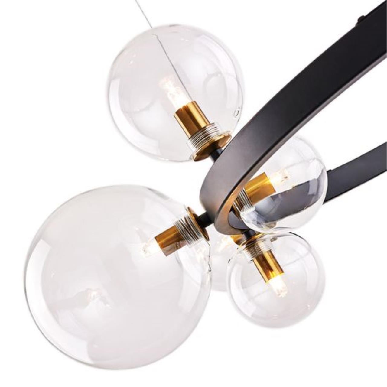 Картинка Подвесная люстра Arte Lamp Vincent A7790SP-15BK