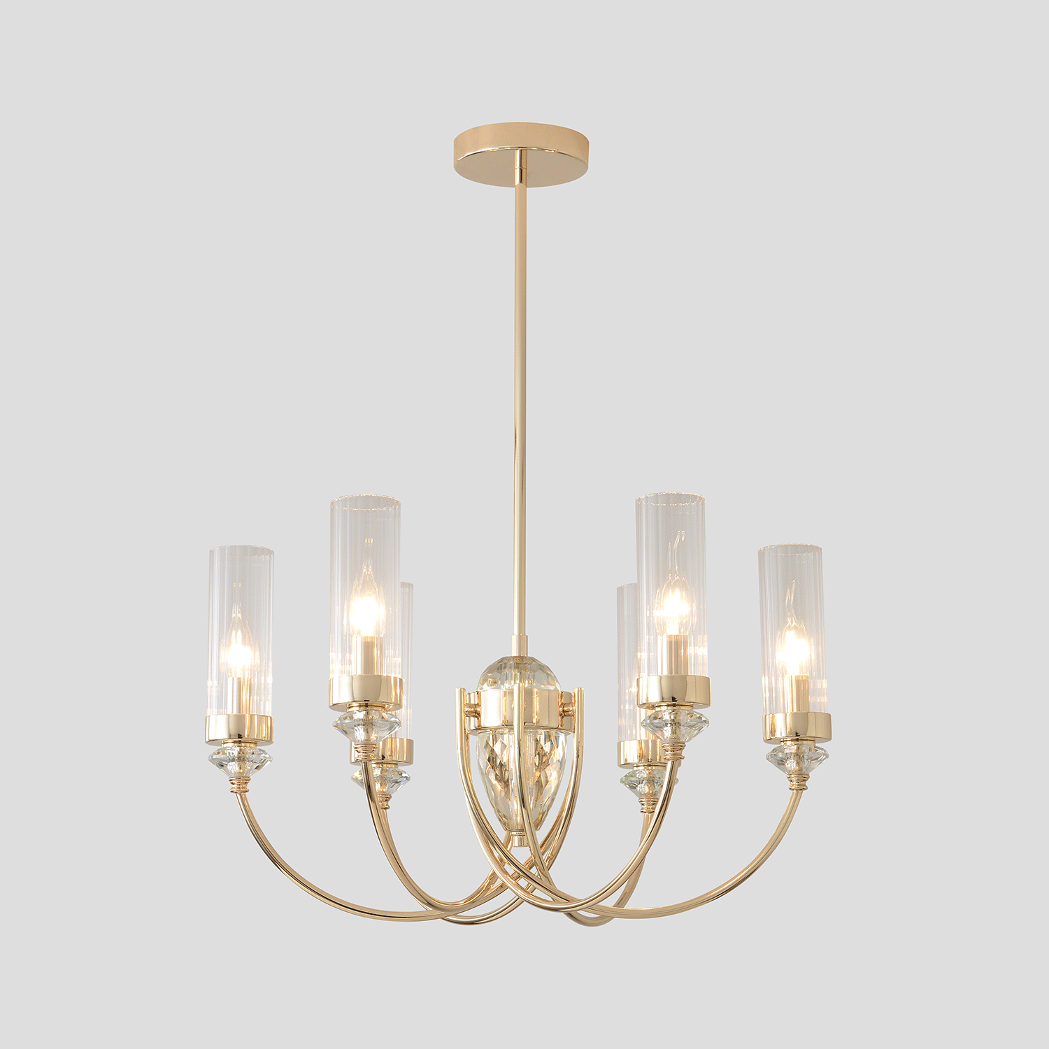 Картинка Люстра Crystal Lux SECRET 4050/306