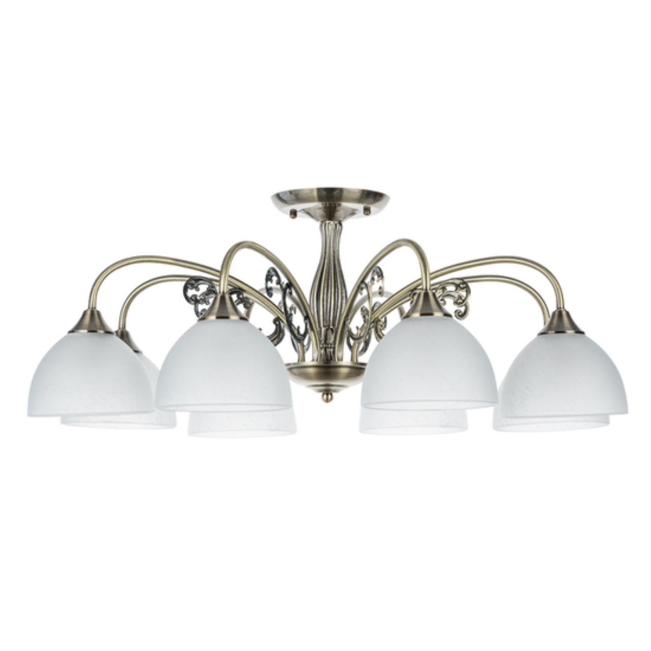 Картинка Потолочная люстра Arte Lamp Spica A3037PL-8AB