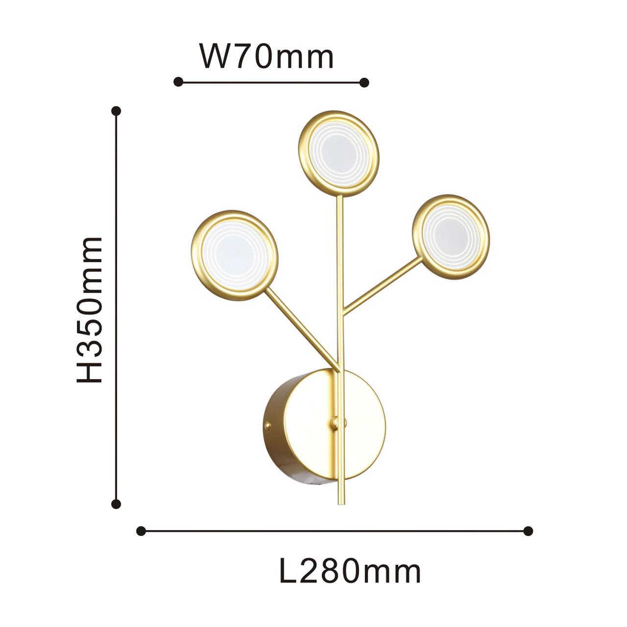 Картинка Настенный светильник Mugs 4253-3W