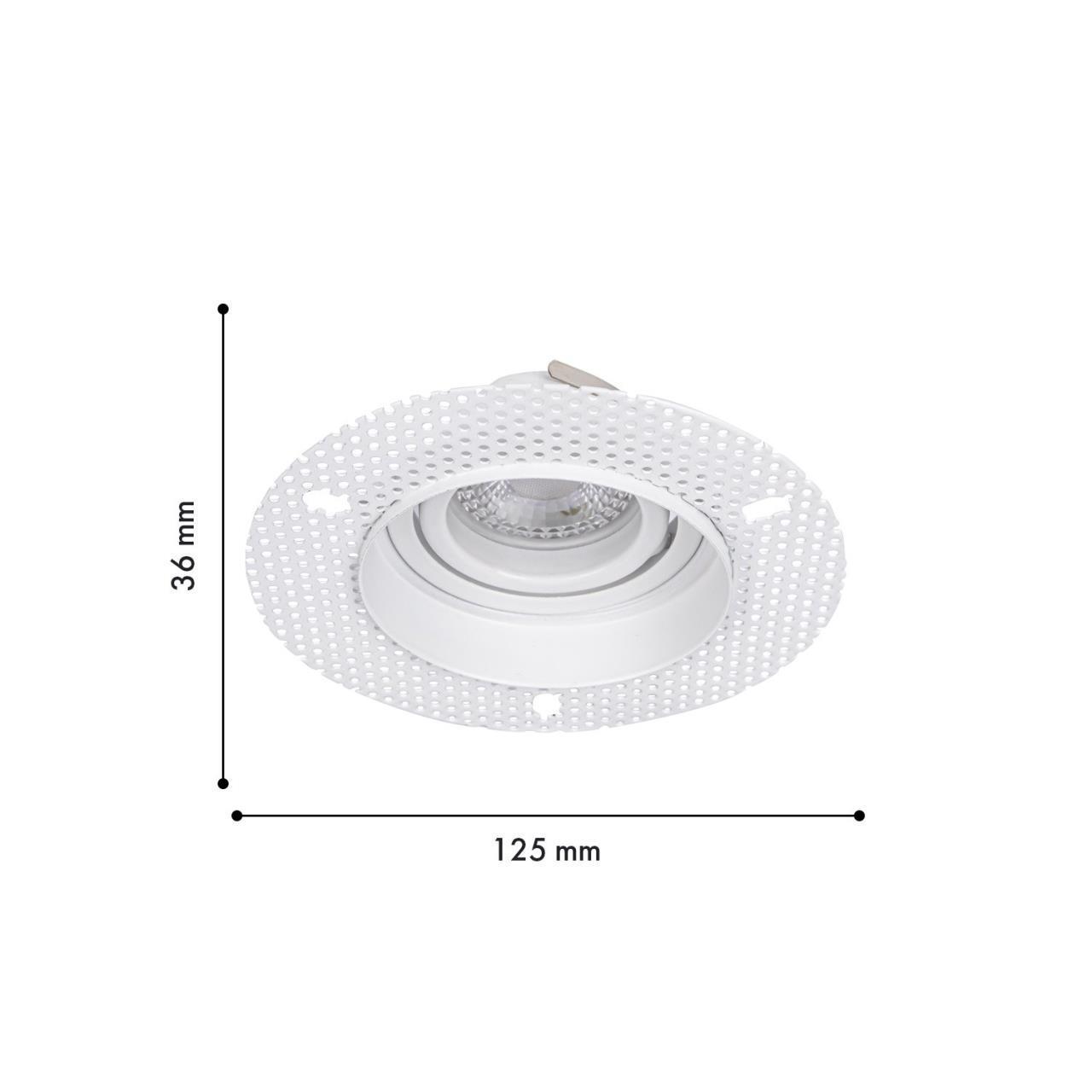 Картинка Врезной светильник под штукатурку Lamppu 4533-1C