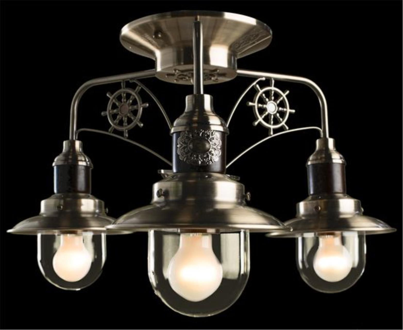 Картинка Потолочная люстра Arte Lamp Sailor A4524PL-3AB